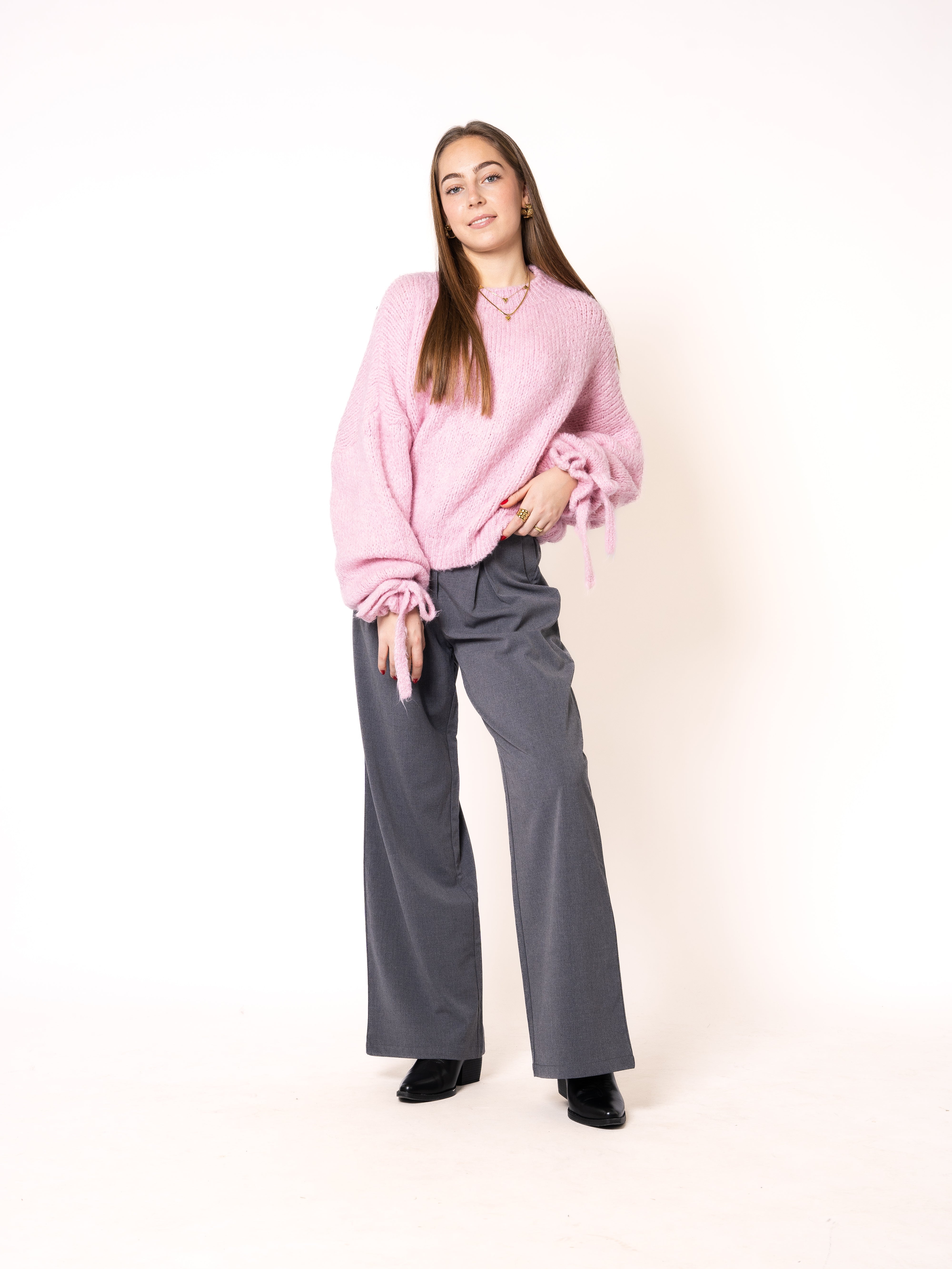 Strickpullover Bella - Rosa
