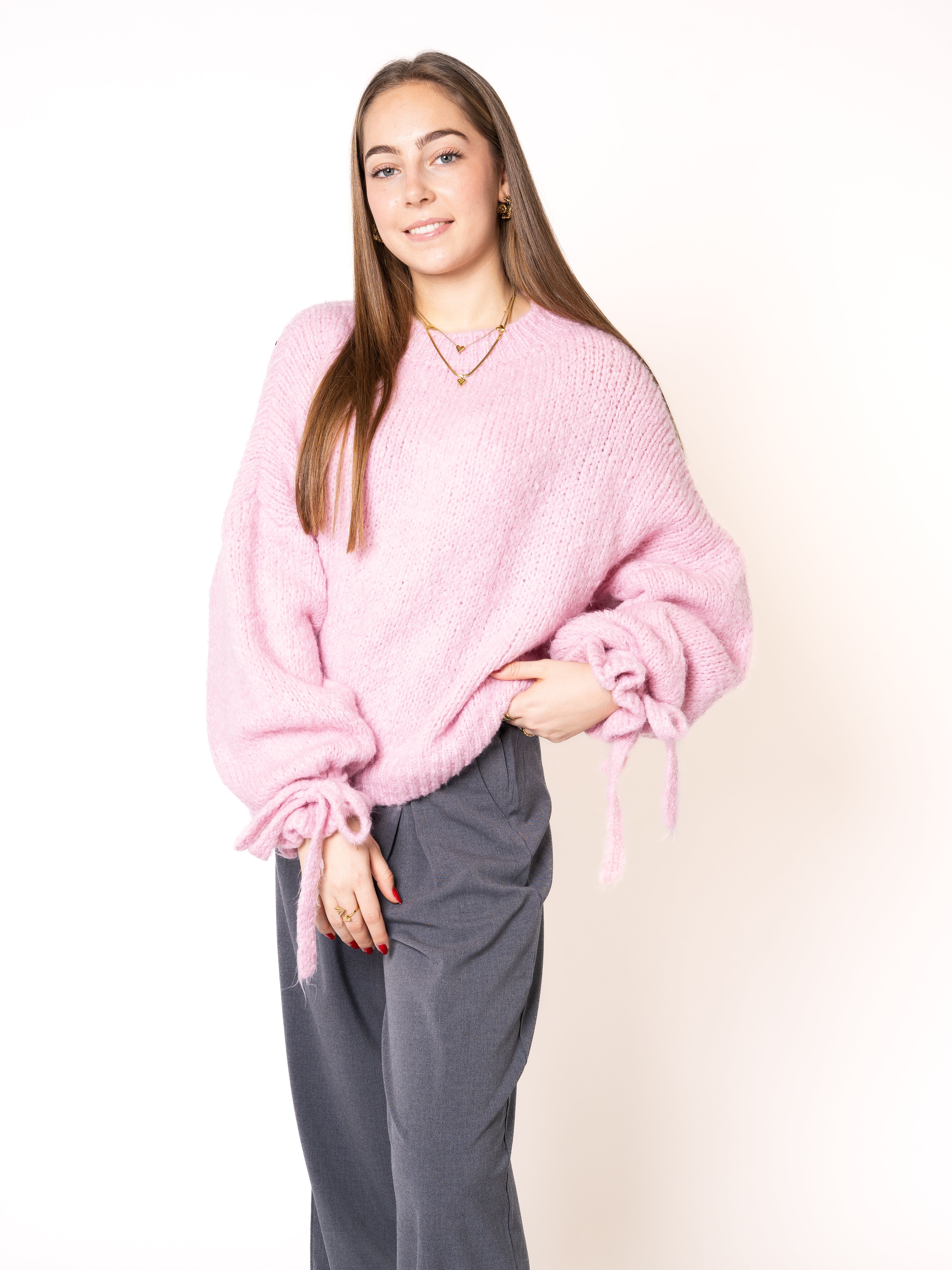 Strickpullover Bella - Rosa