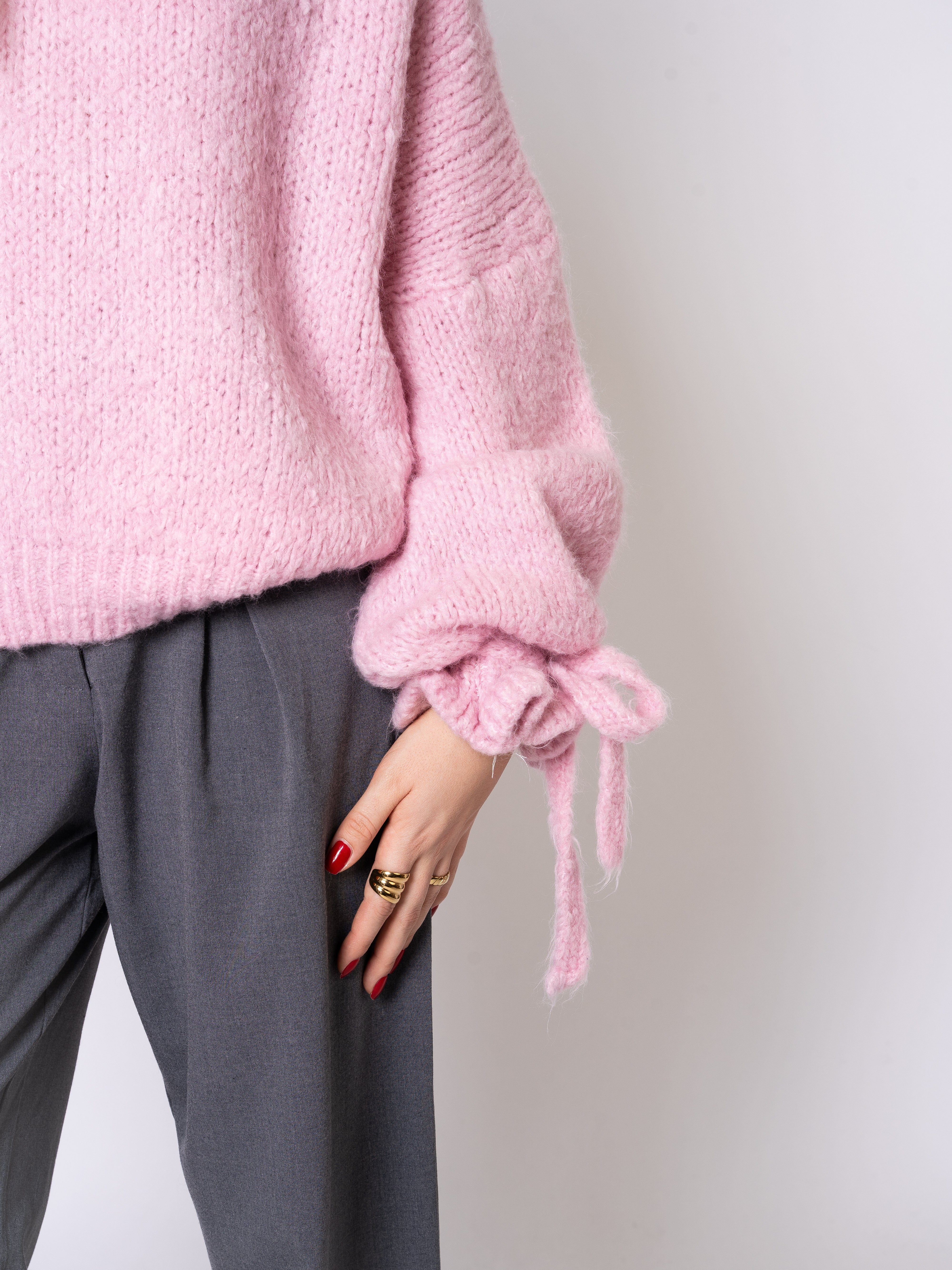 Strickpullover Bella - Rosa