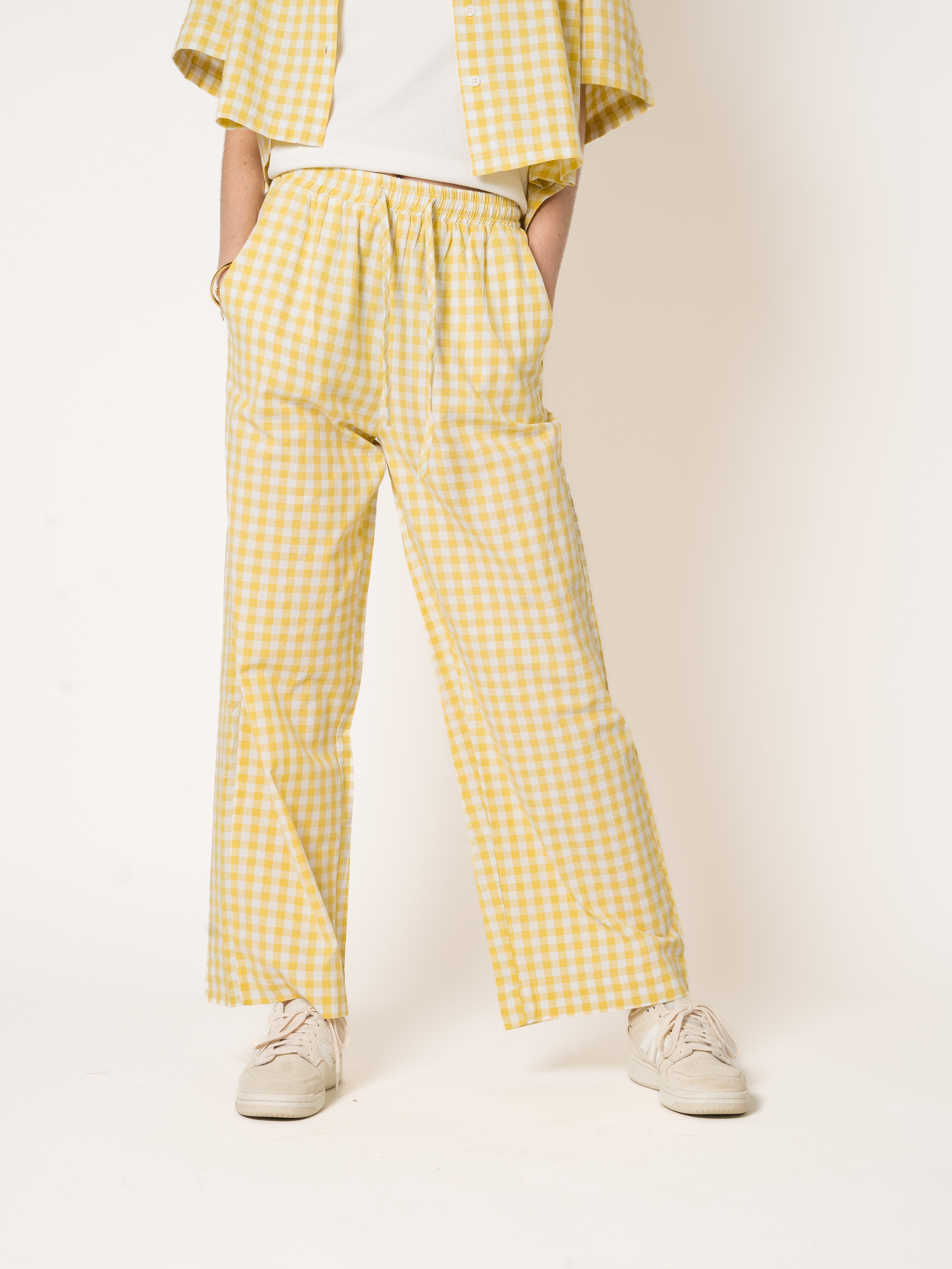 Lovely Brunch Cotton Old Skool Wide Leg