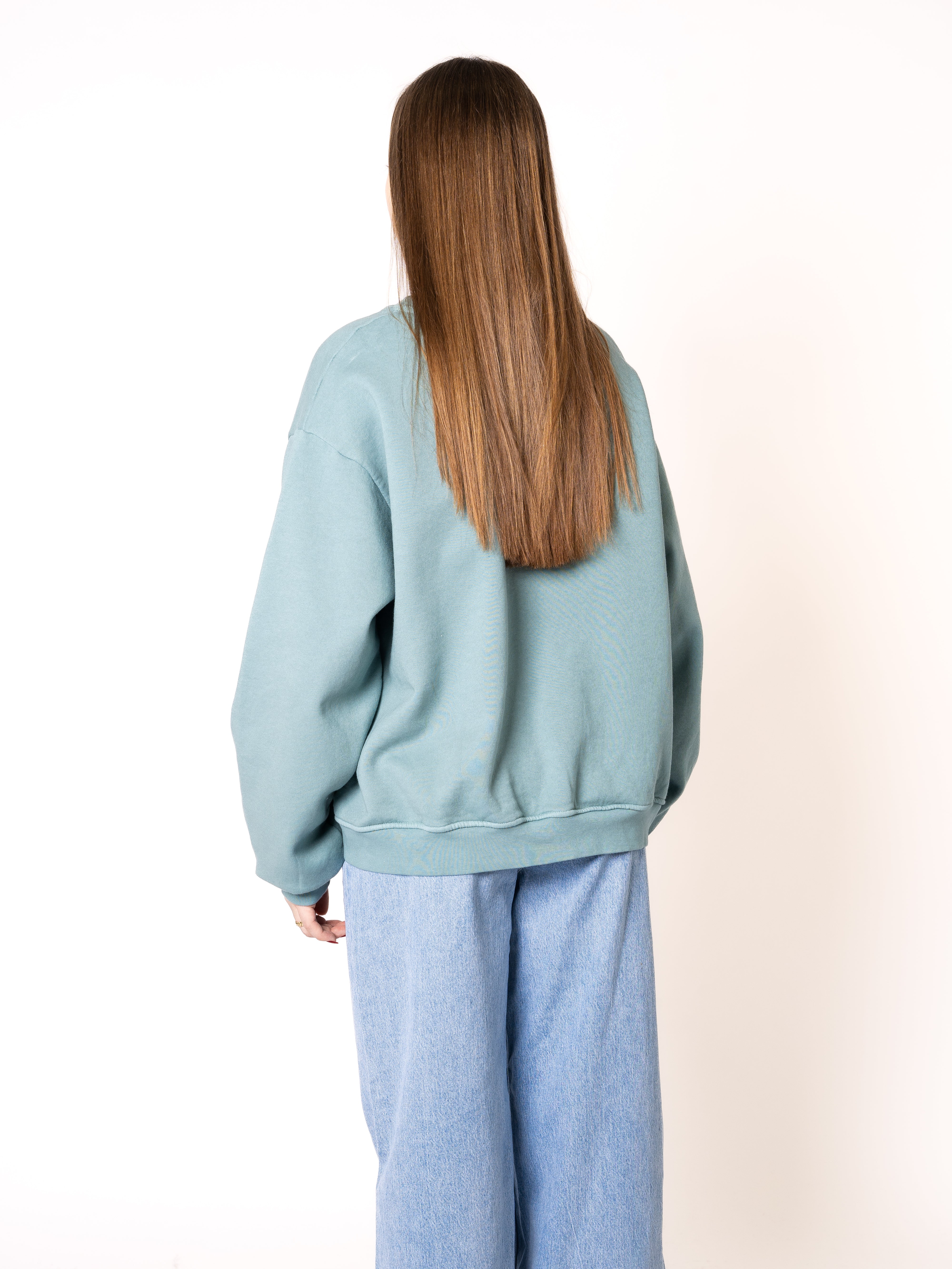 Basic Sweater Tennis - Ocean Green