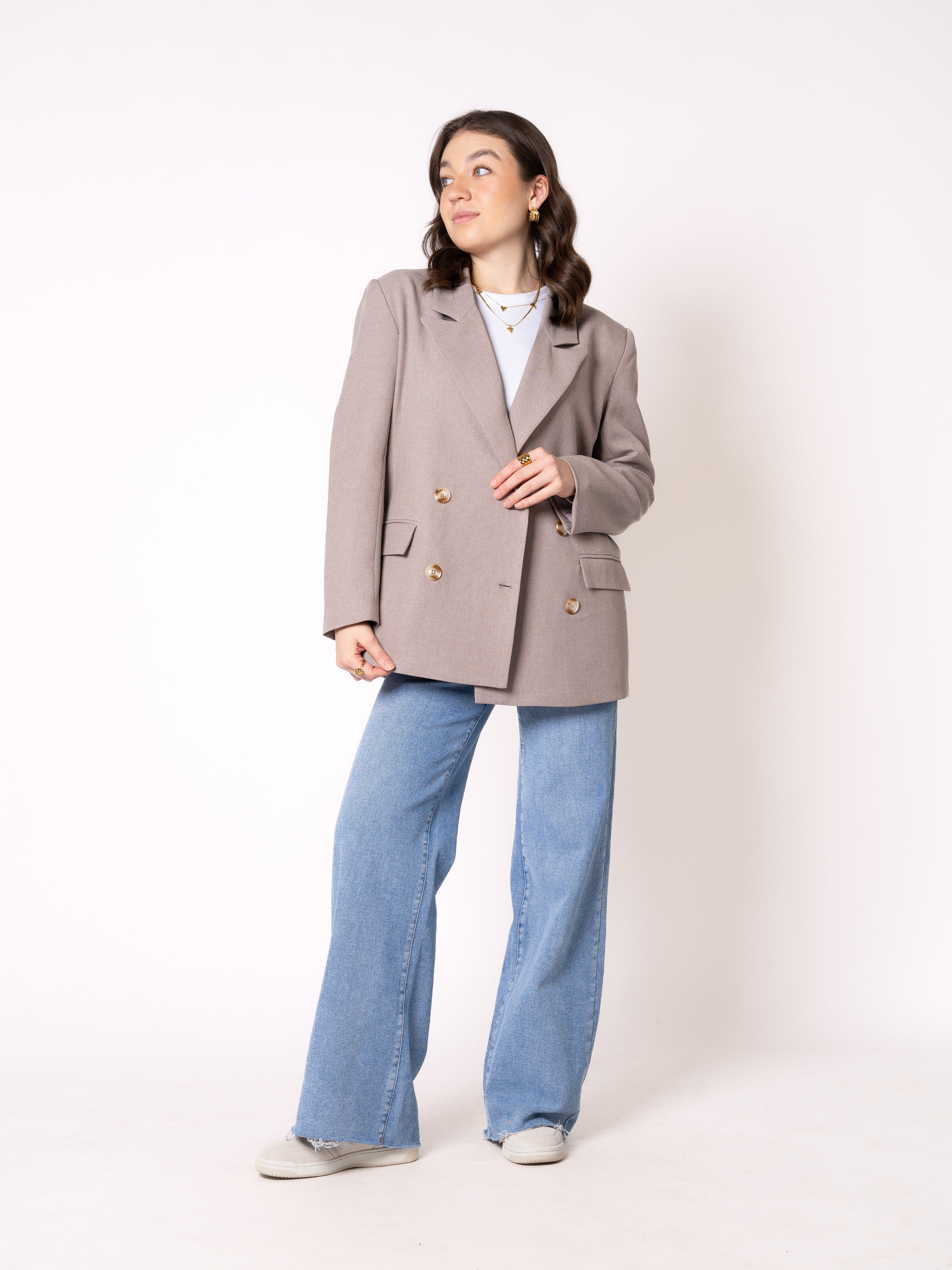 Classy Blazer - Beige