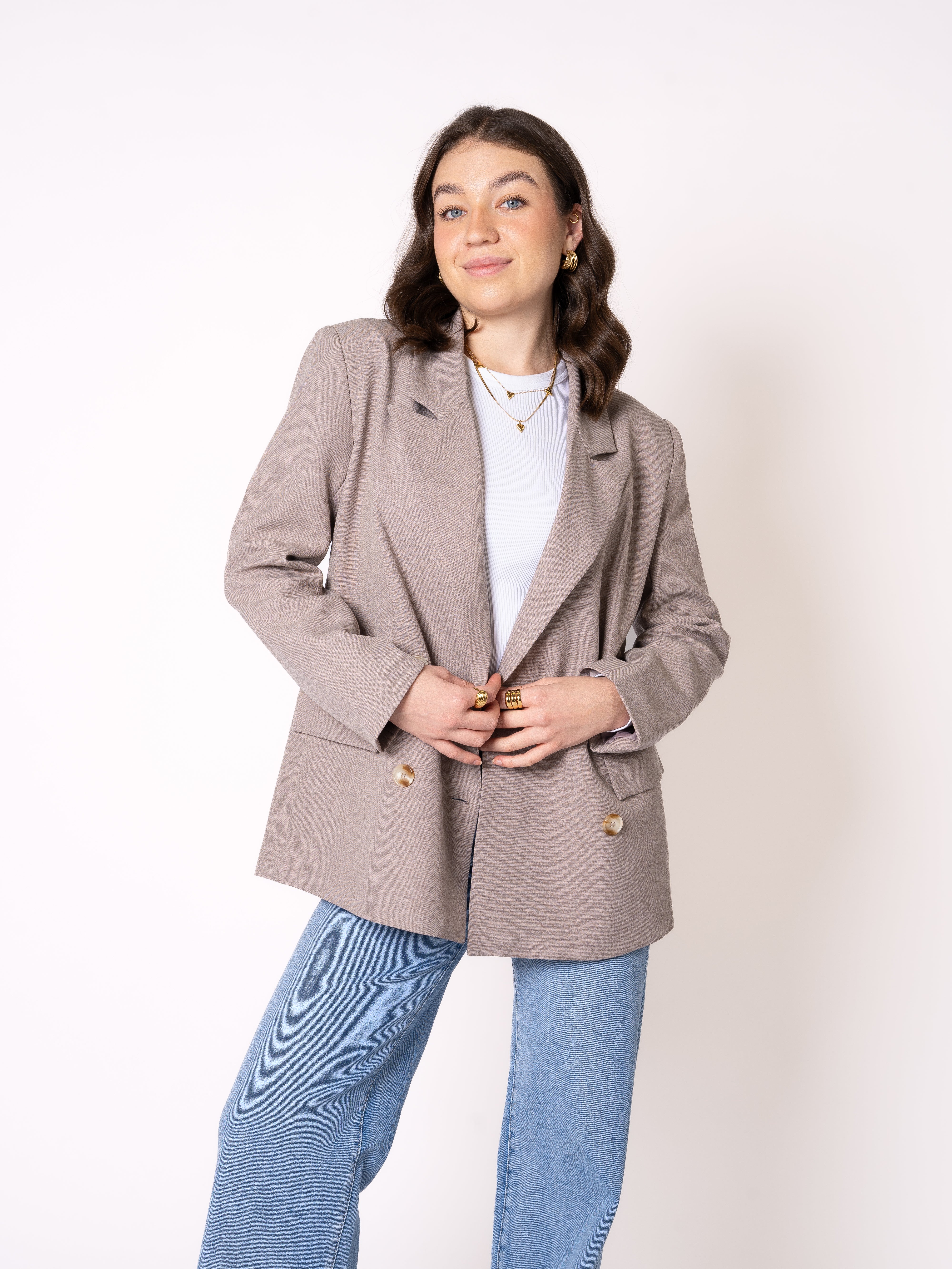 Classy Blazer - Beige