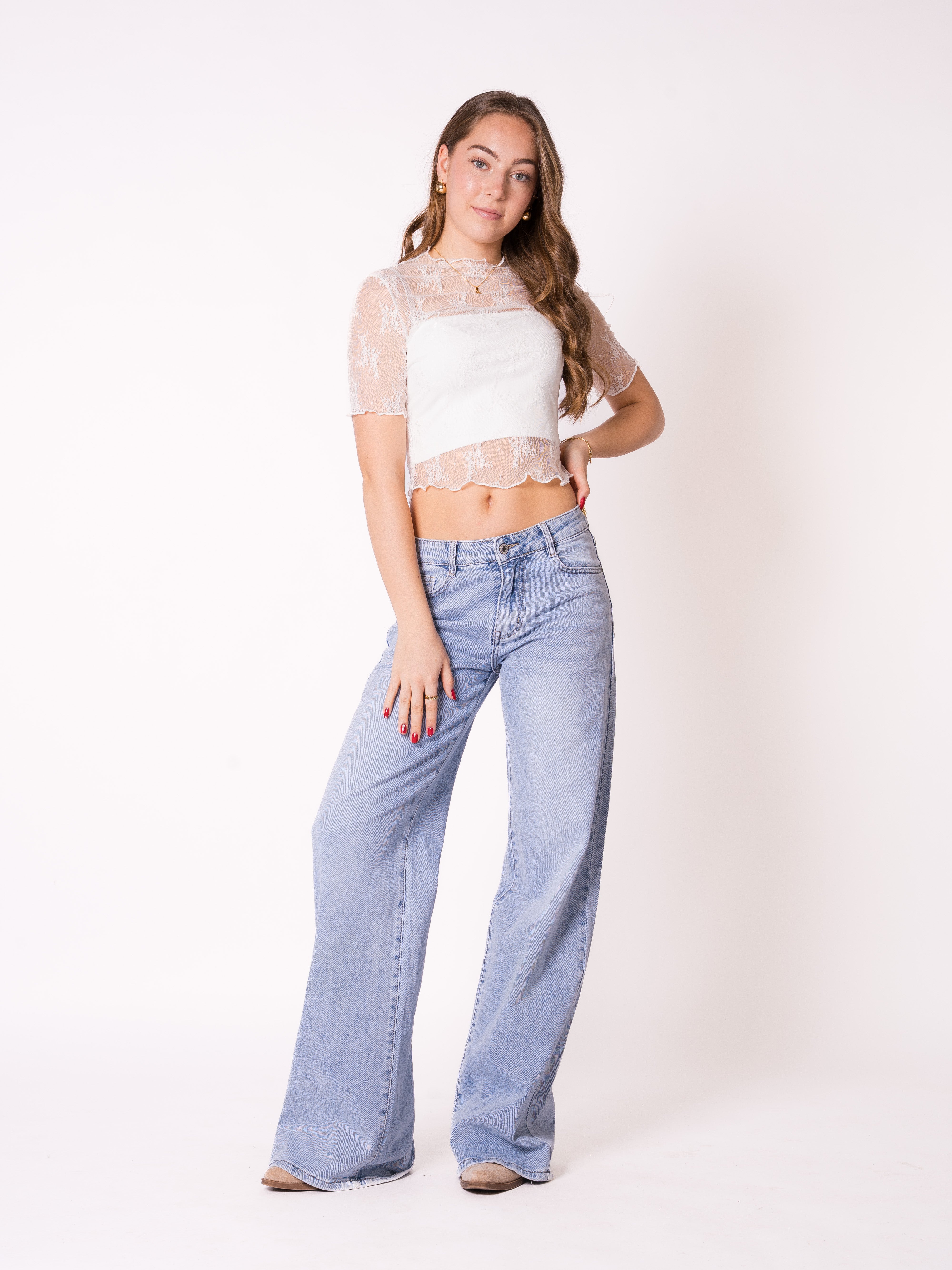 Blossom Spitzen Tee