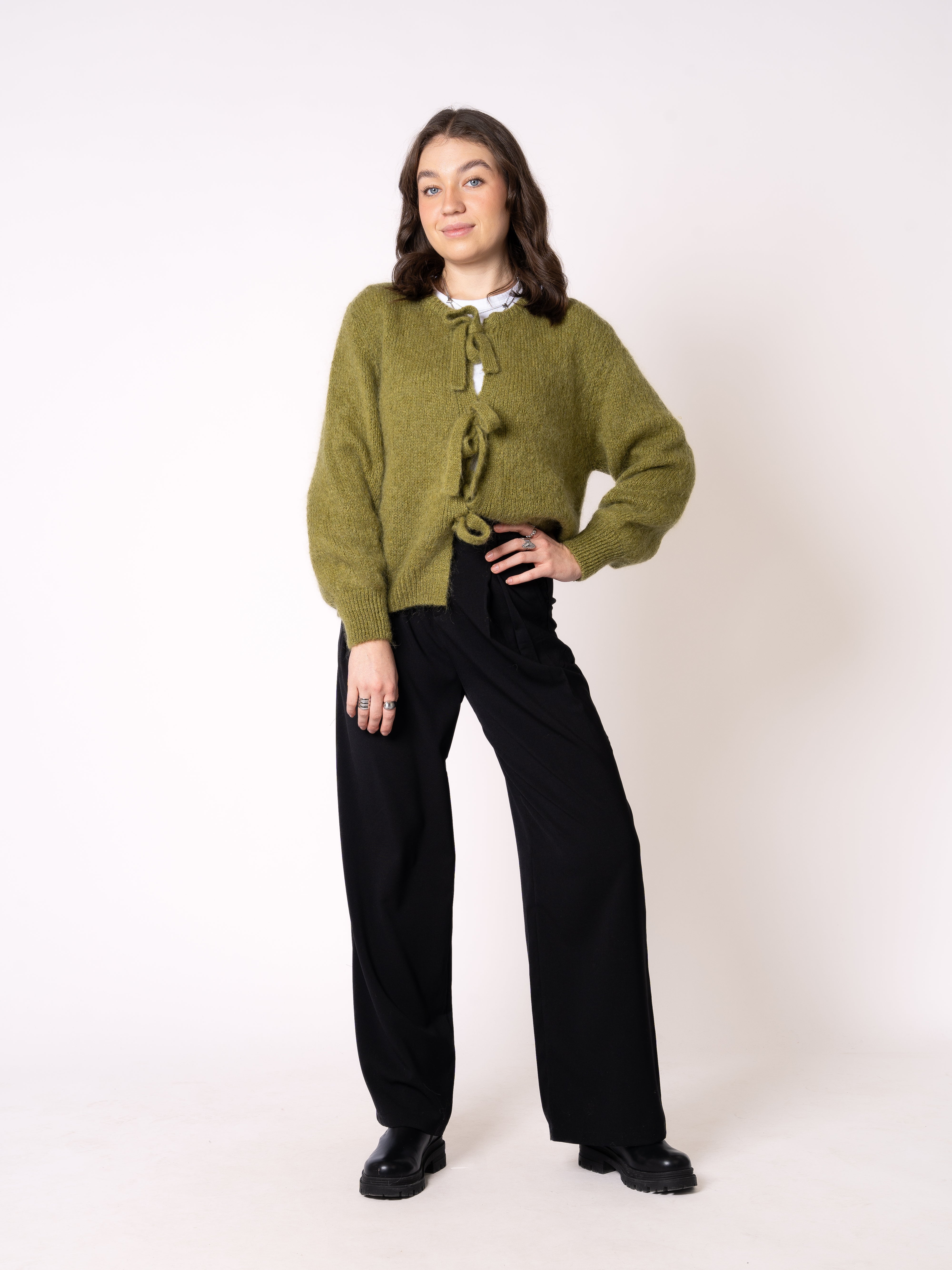 Classy Stoffhose Ellen - Schwarz