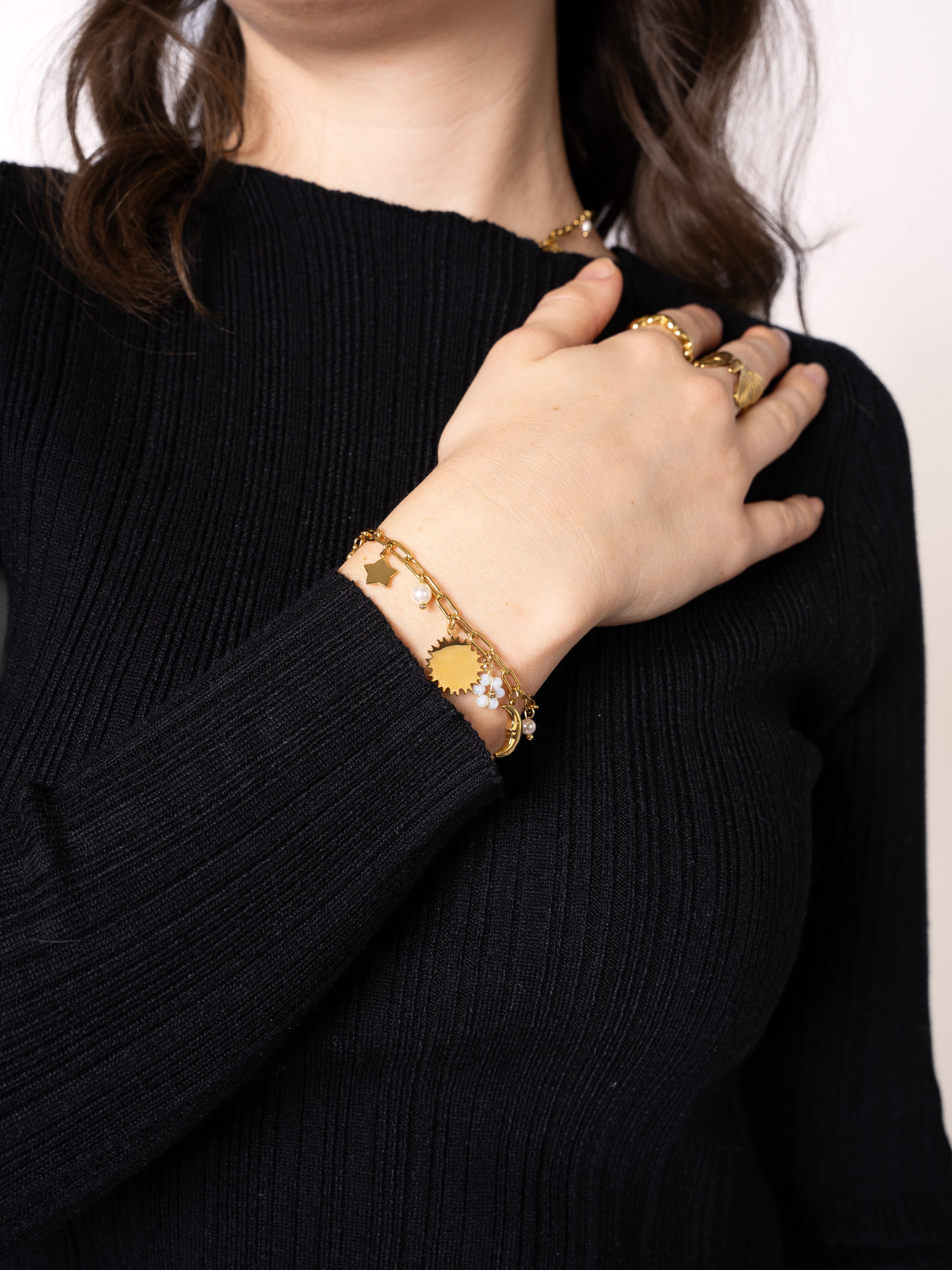 Charms Armband Constellation – Gold Silber