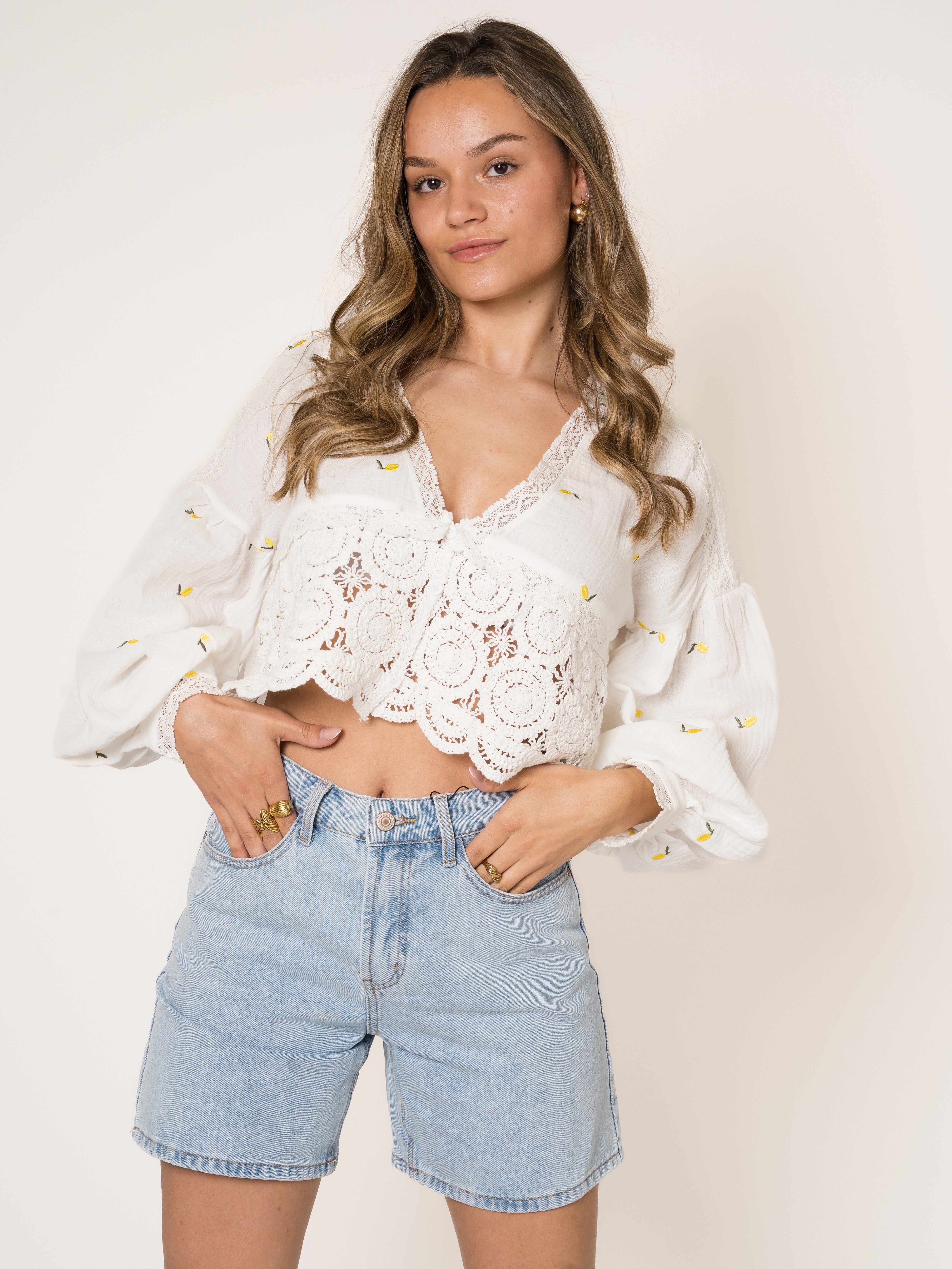 Vitamin Lemon Bluse