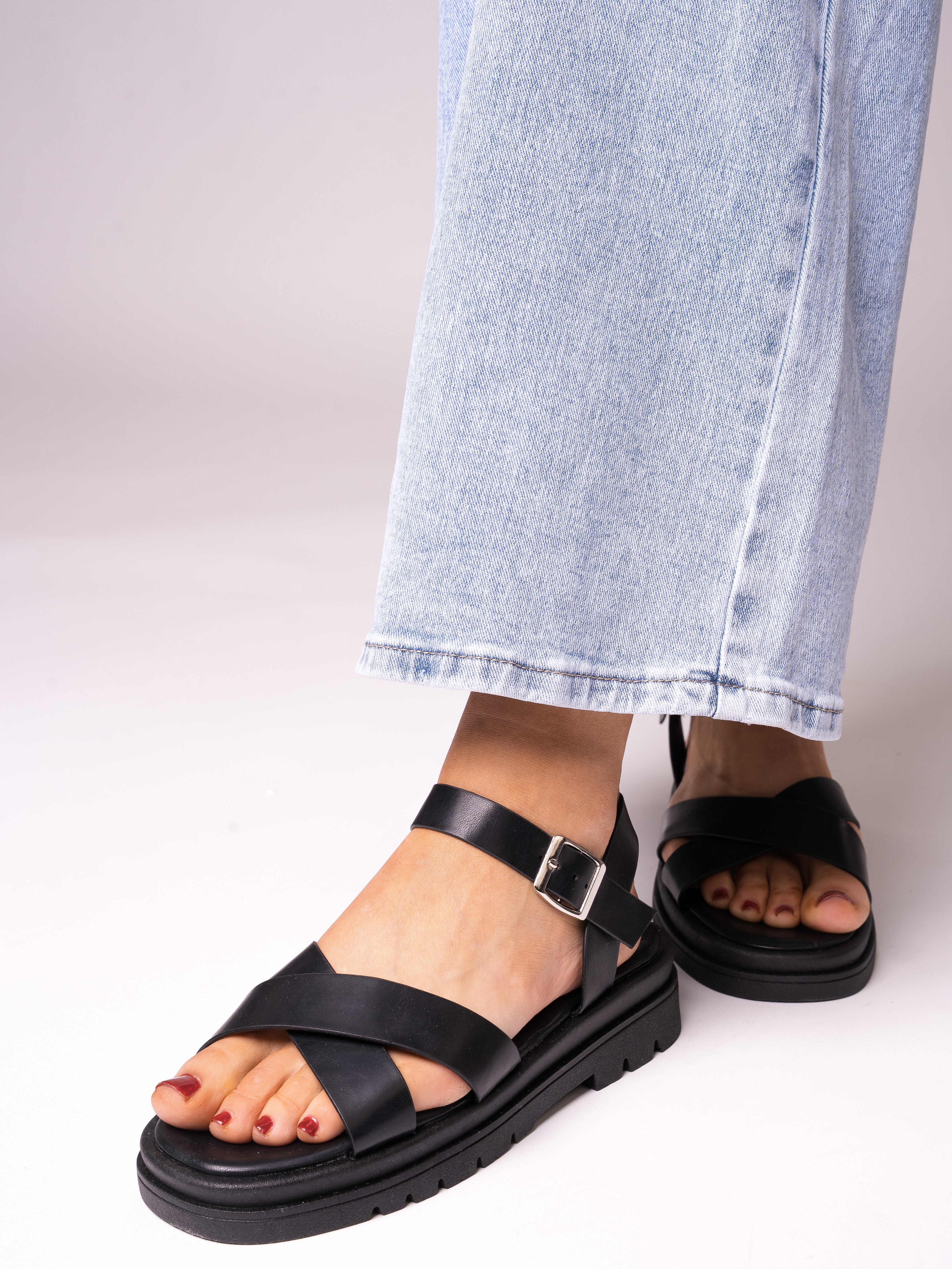 Chunky Riemensandalette