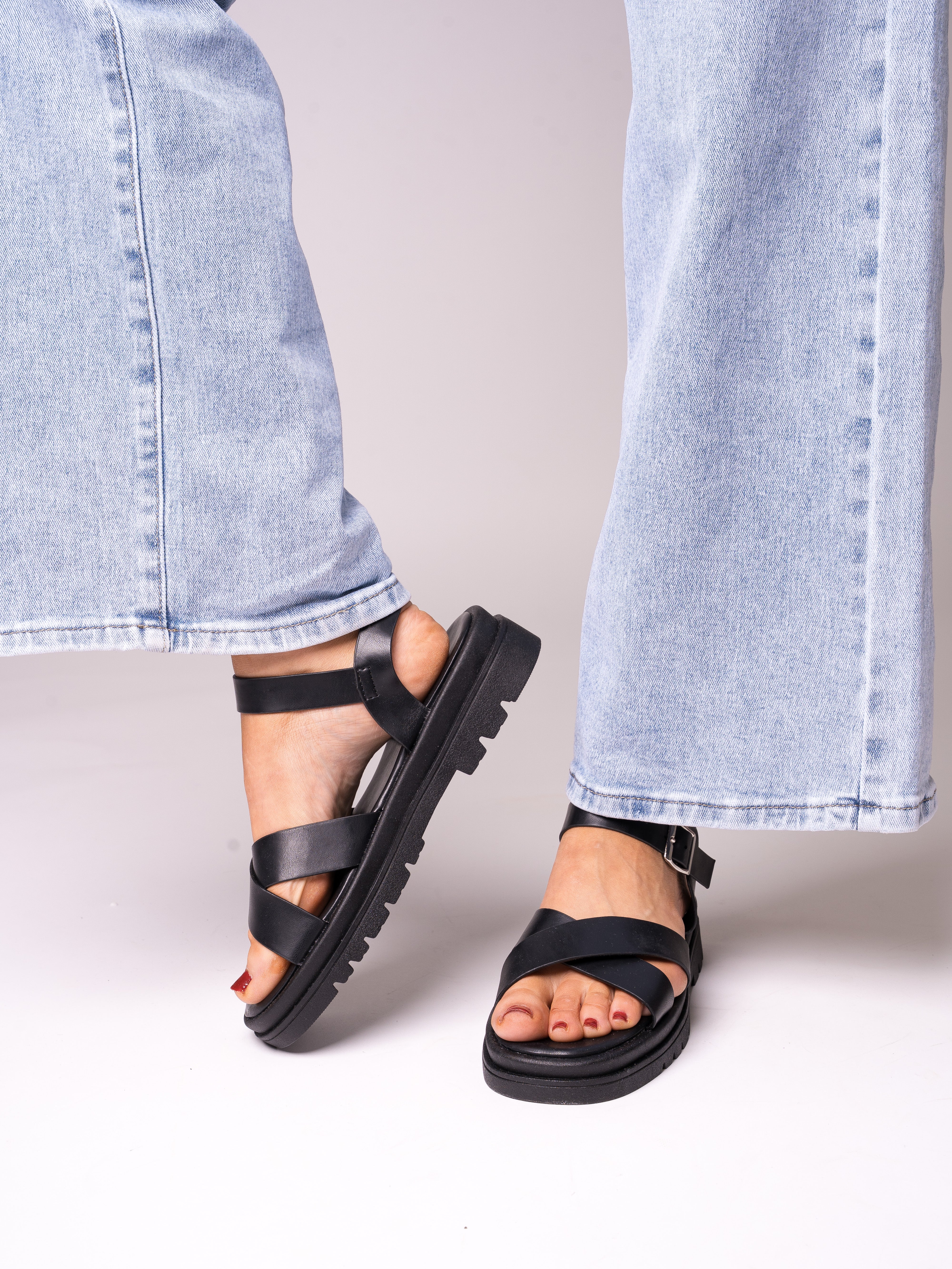 Chunky Riemensandalette