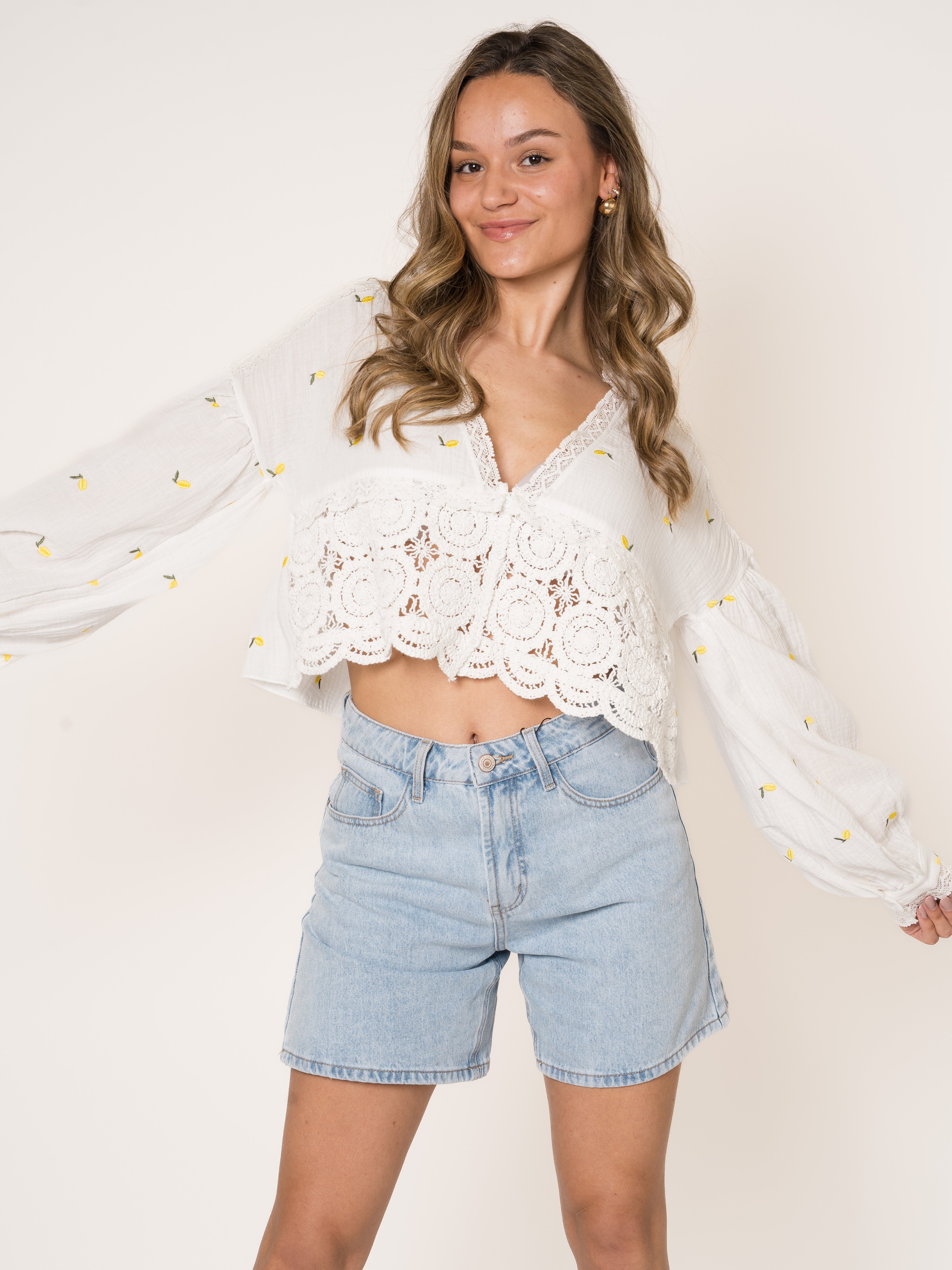 Vitamin Lemon Bluse