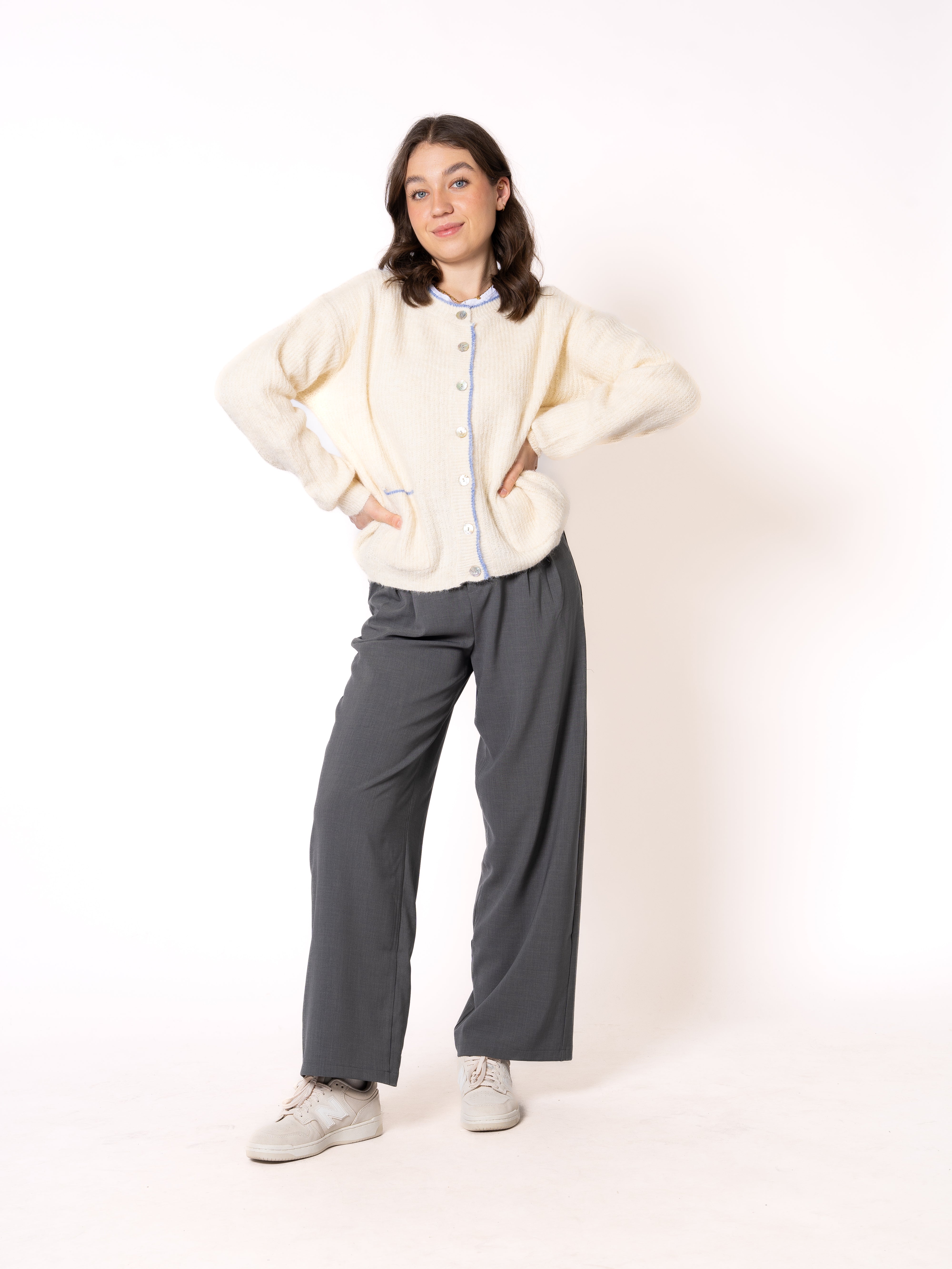 Strickjacke Denmark - Creme