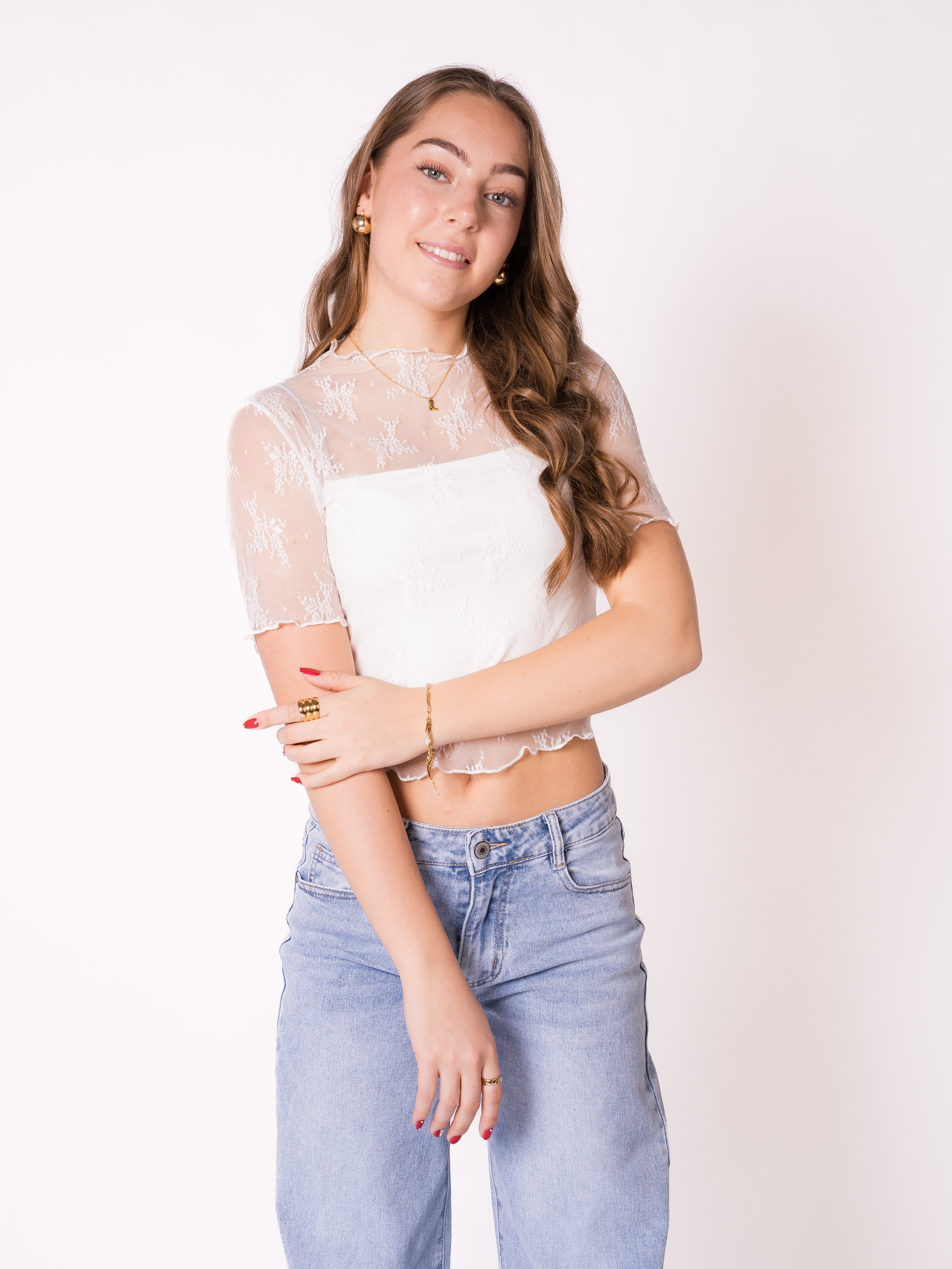 Blossom Spitzen Tee