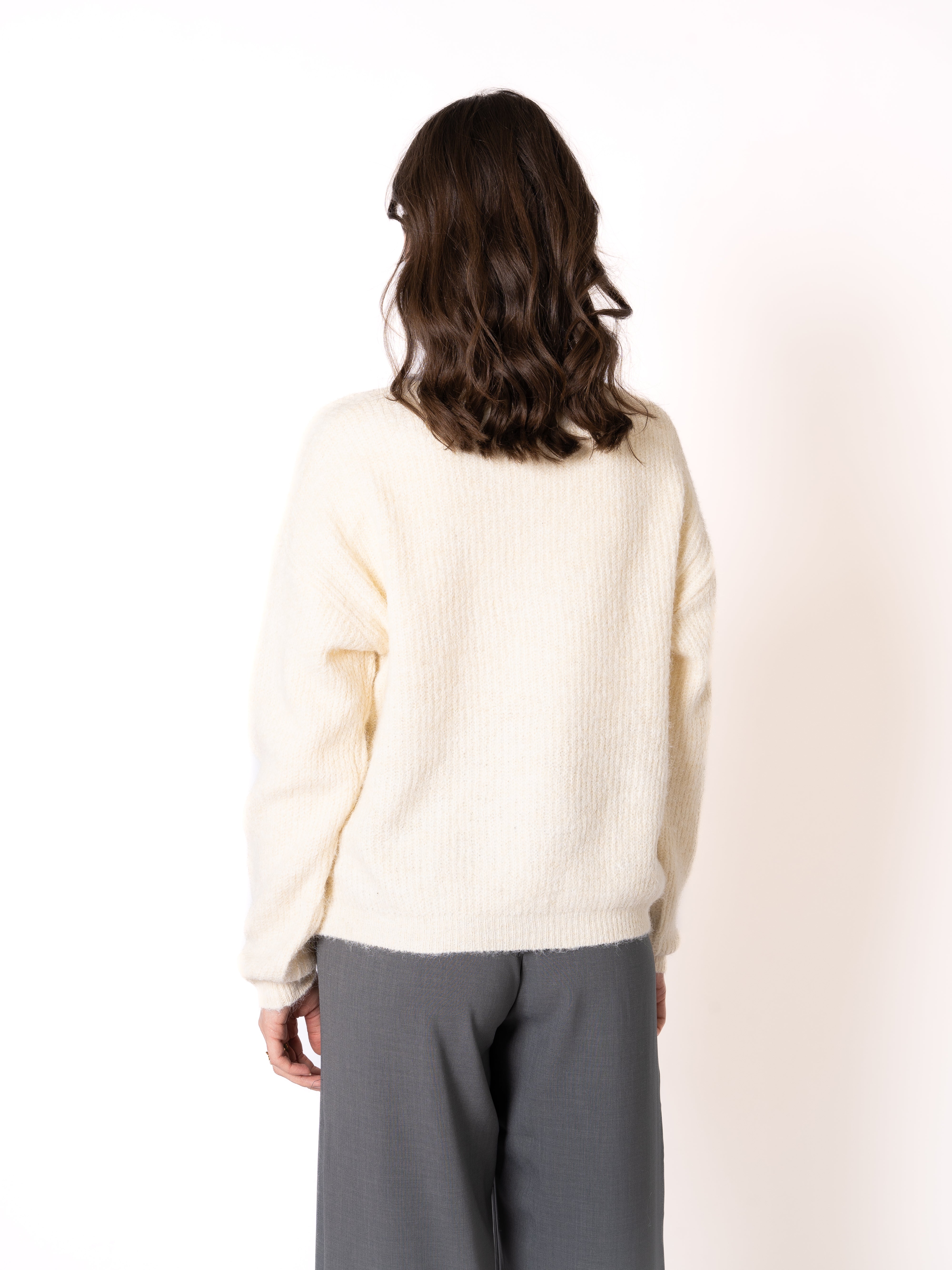 Strickjacke Denmark - Creme