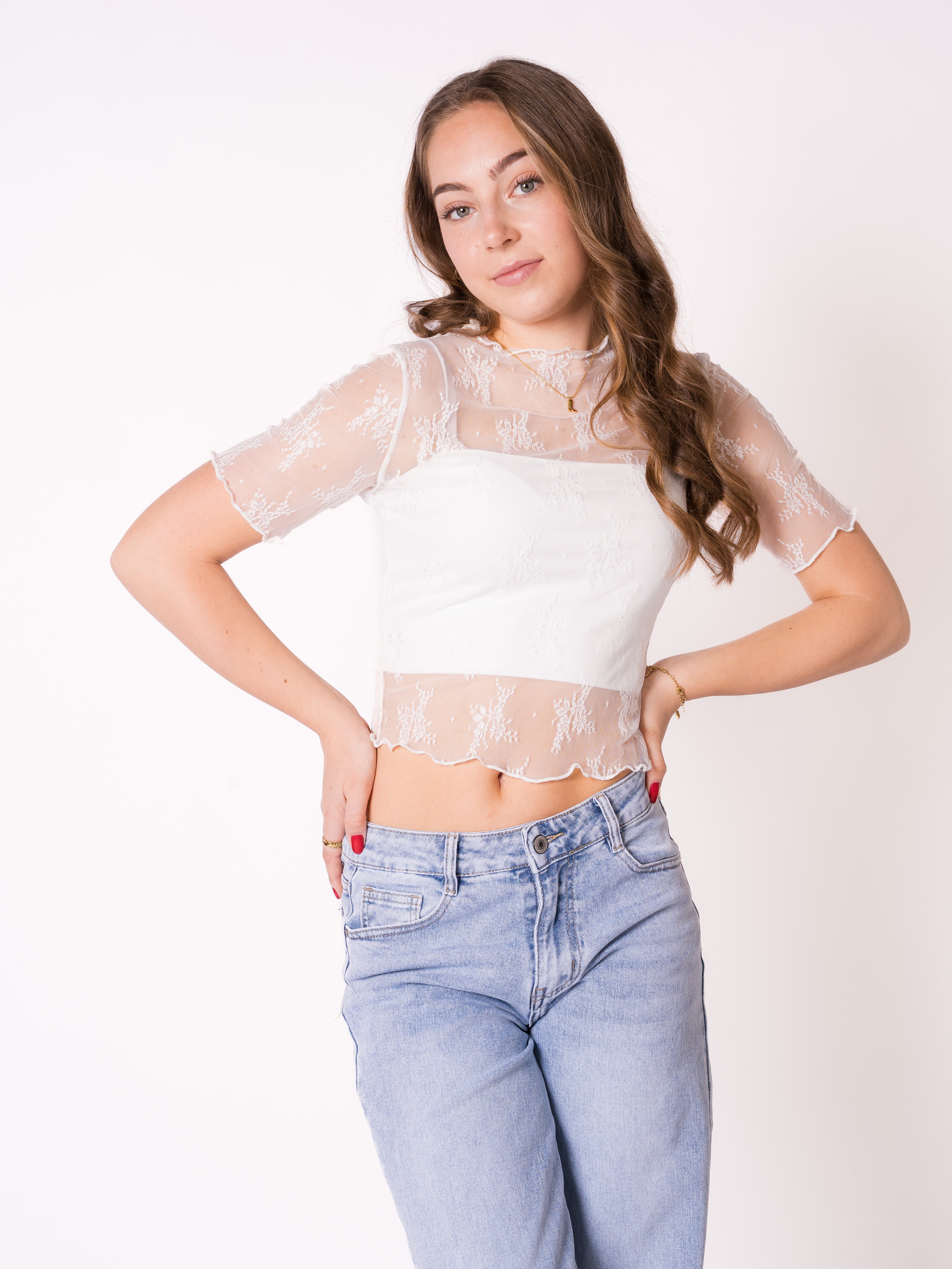 Blossom Spitzen Tee