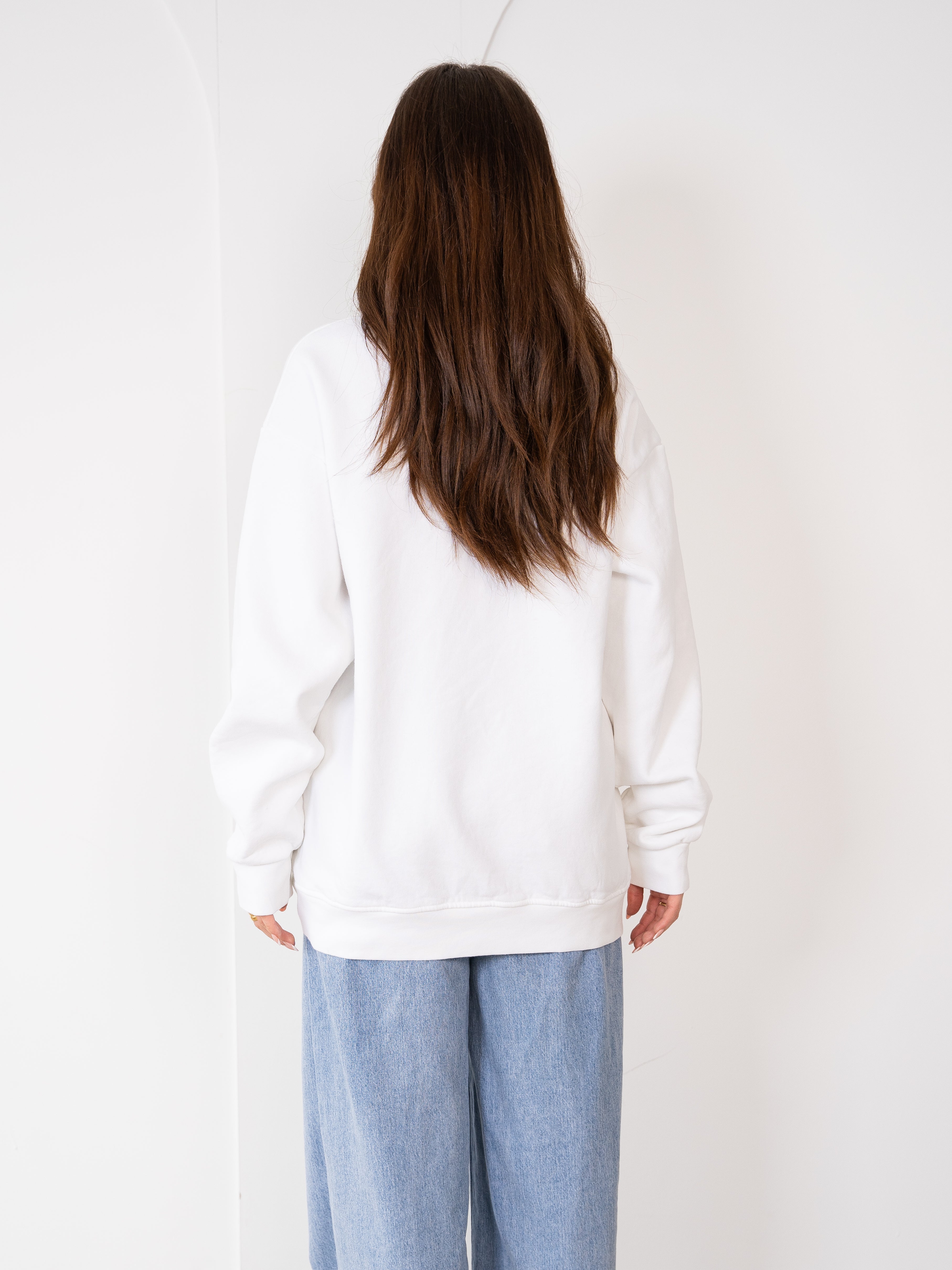 Basic Sweater New York - Weiß