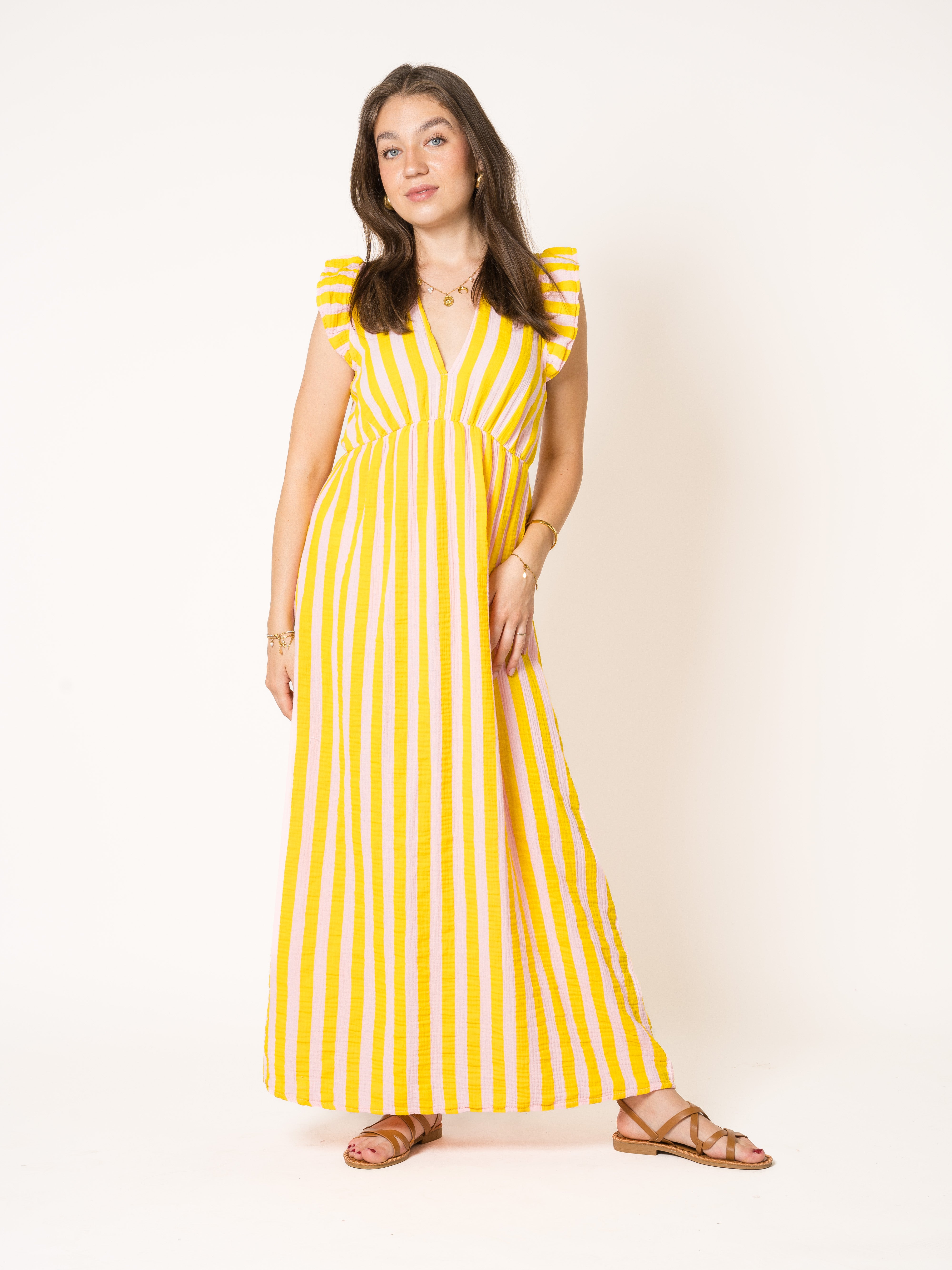 #Farbe_Gelb mit Coral