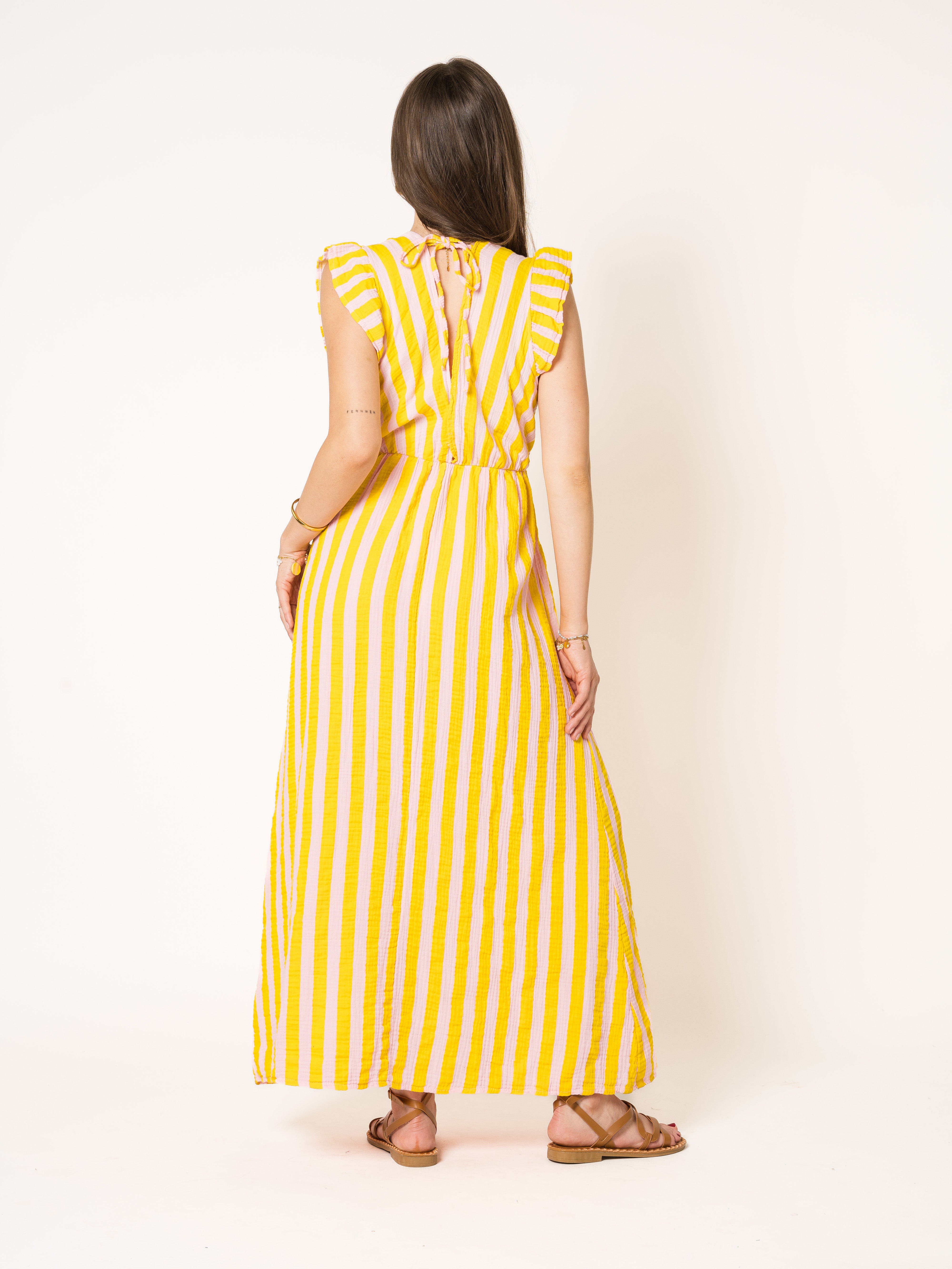 #Farbe_Gelb mit Coral