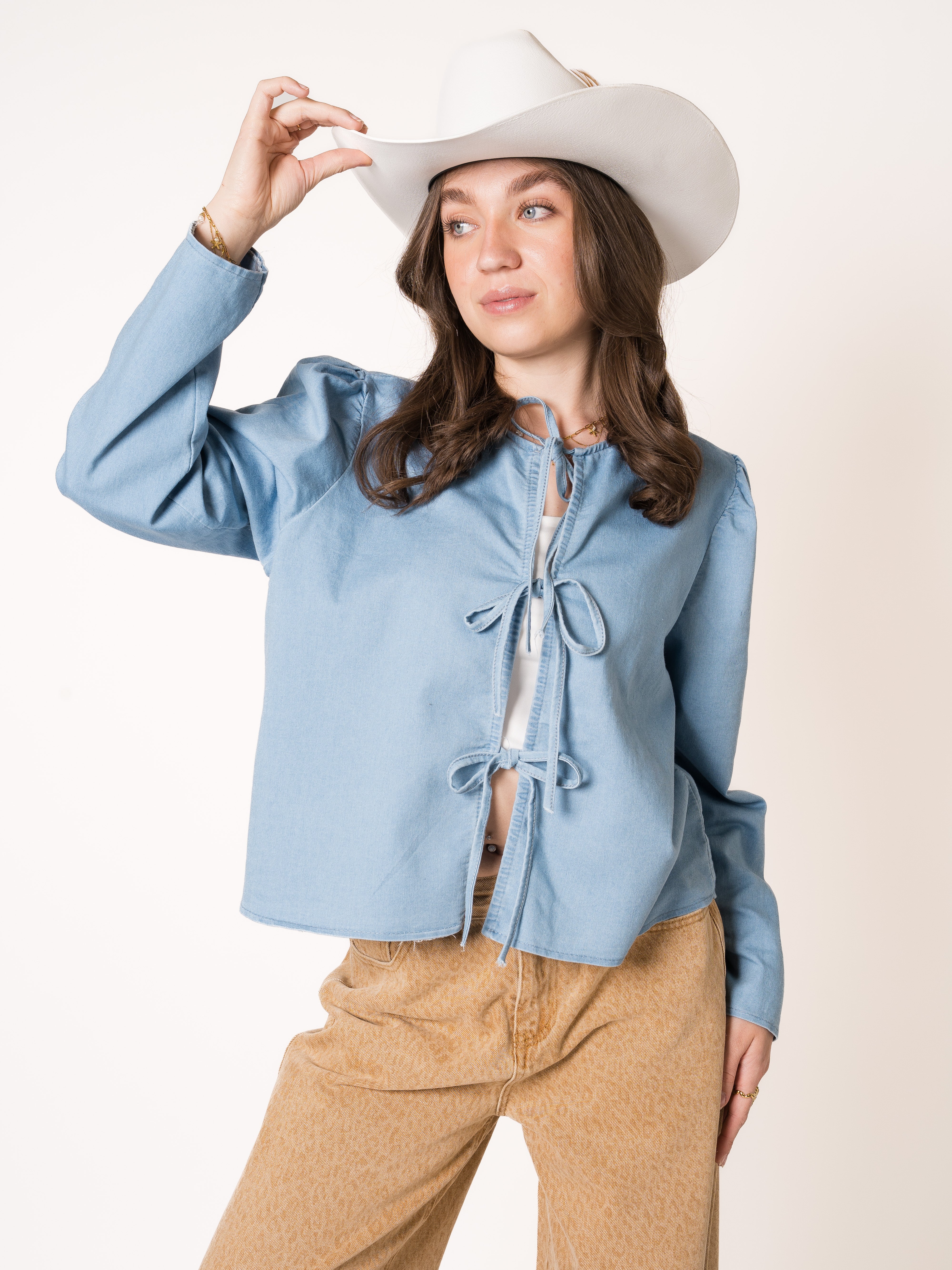 From West Jeans Cardigan