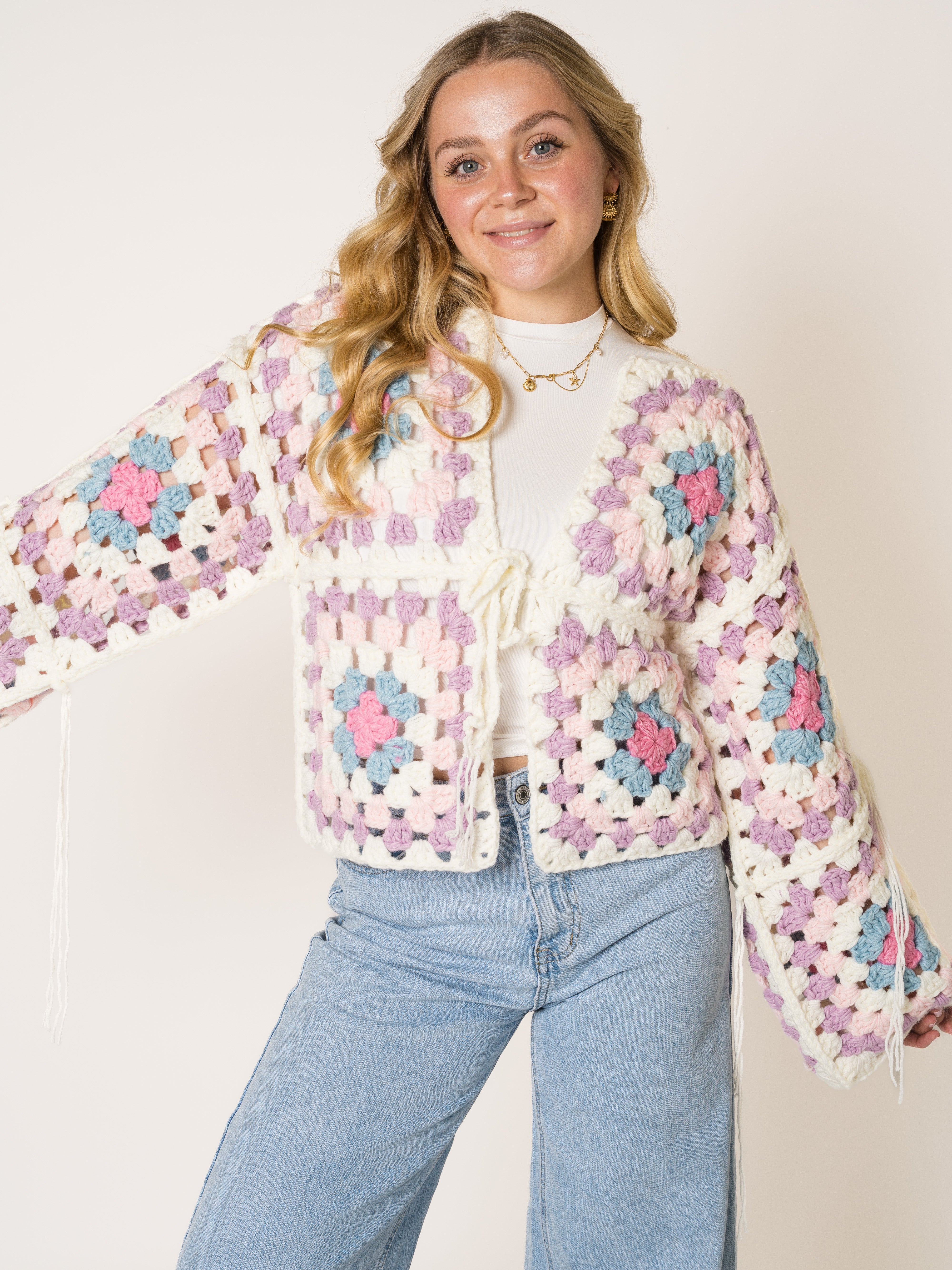 Sweet On You Crochet Cardigan