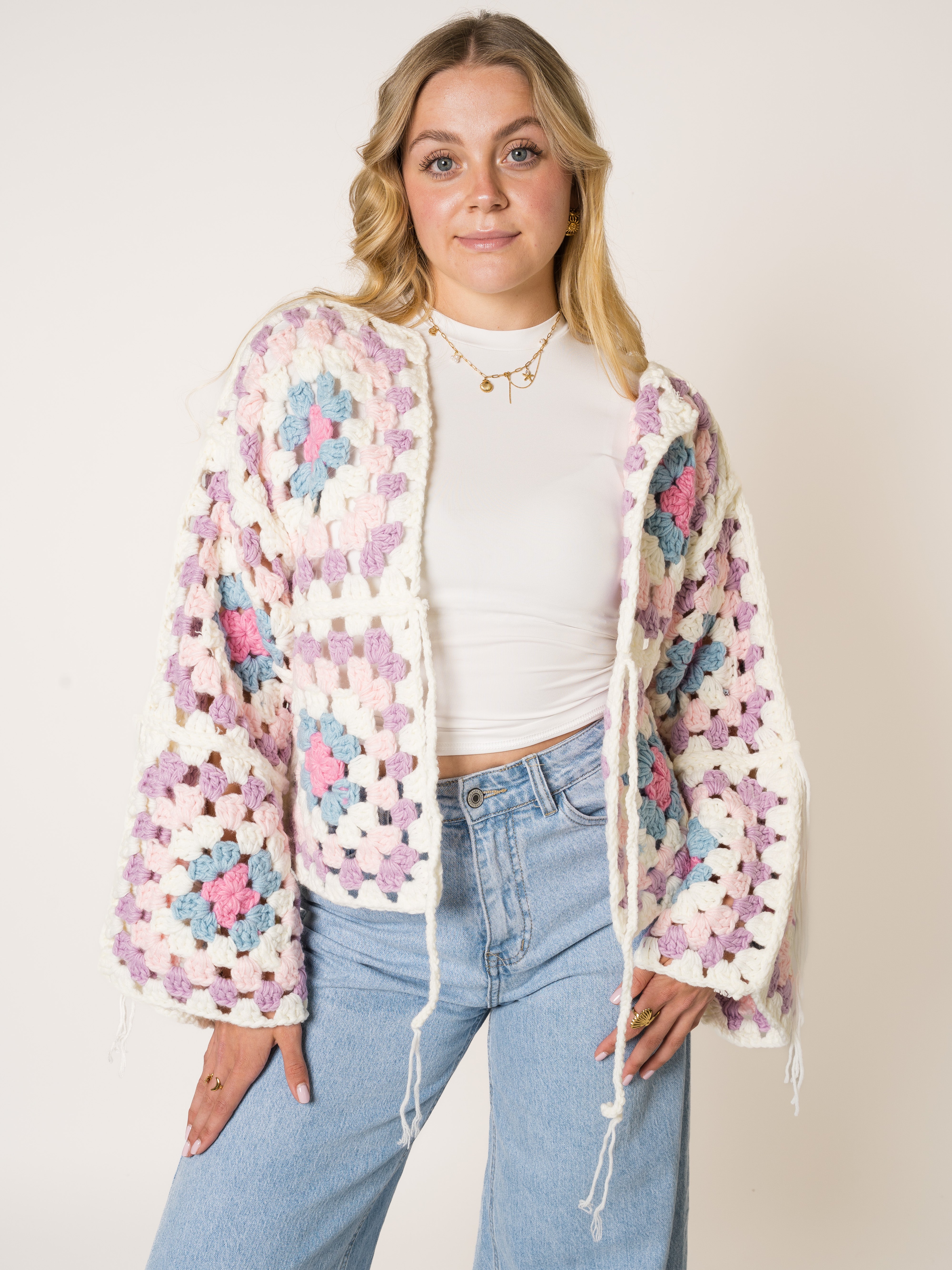Sweet On You Crochet Cardigan