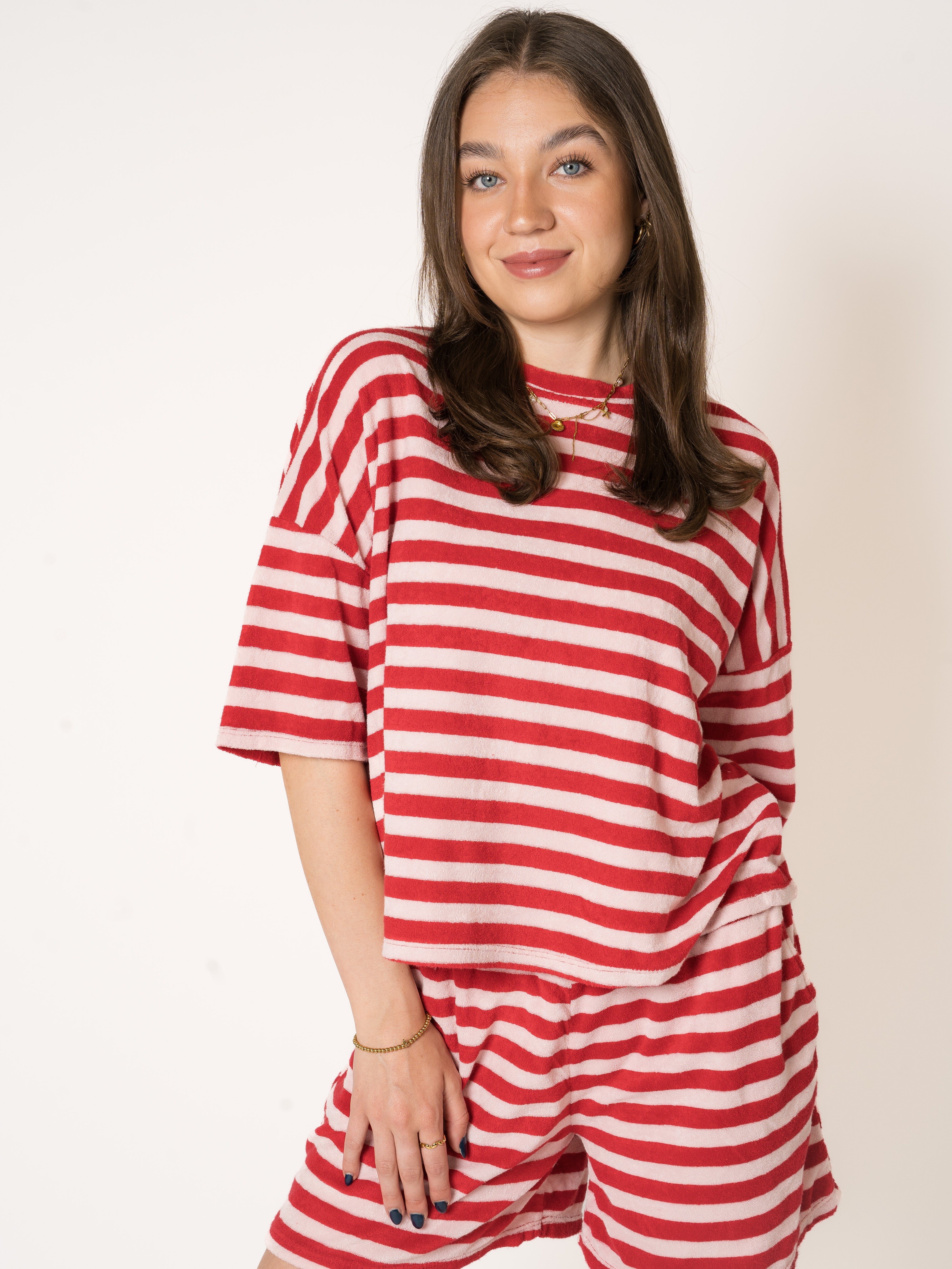 All Over Stripes Frottee Set