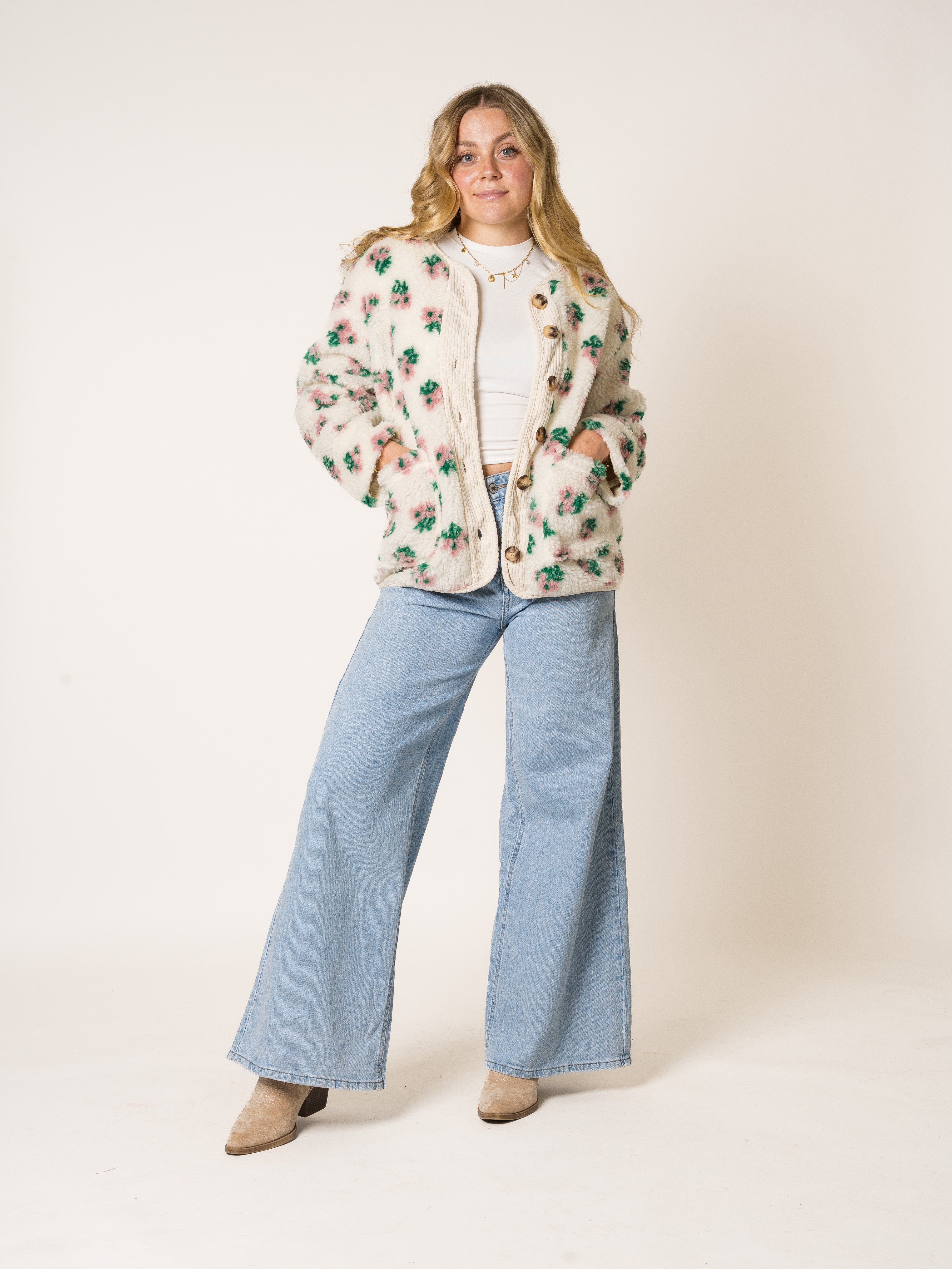 Teddyjacke Rosy