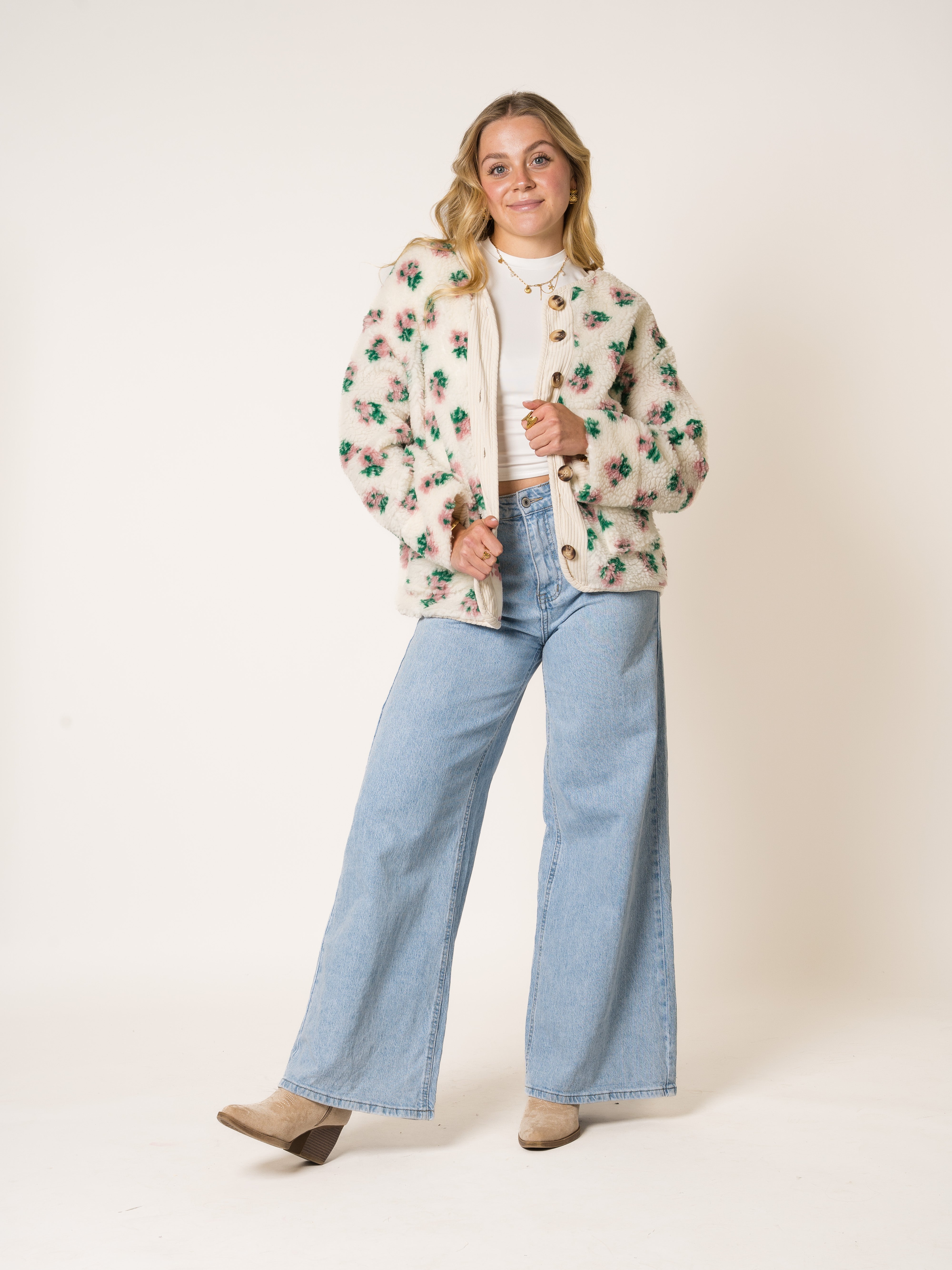Teddyjacke Rosy