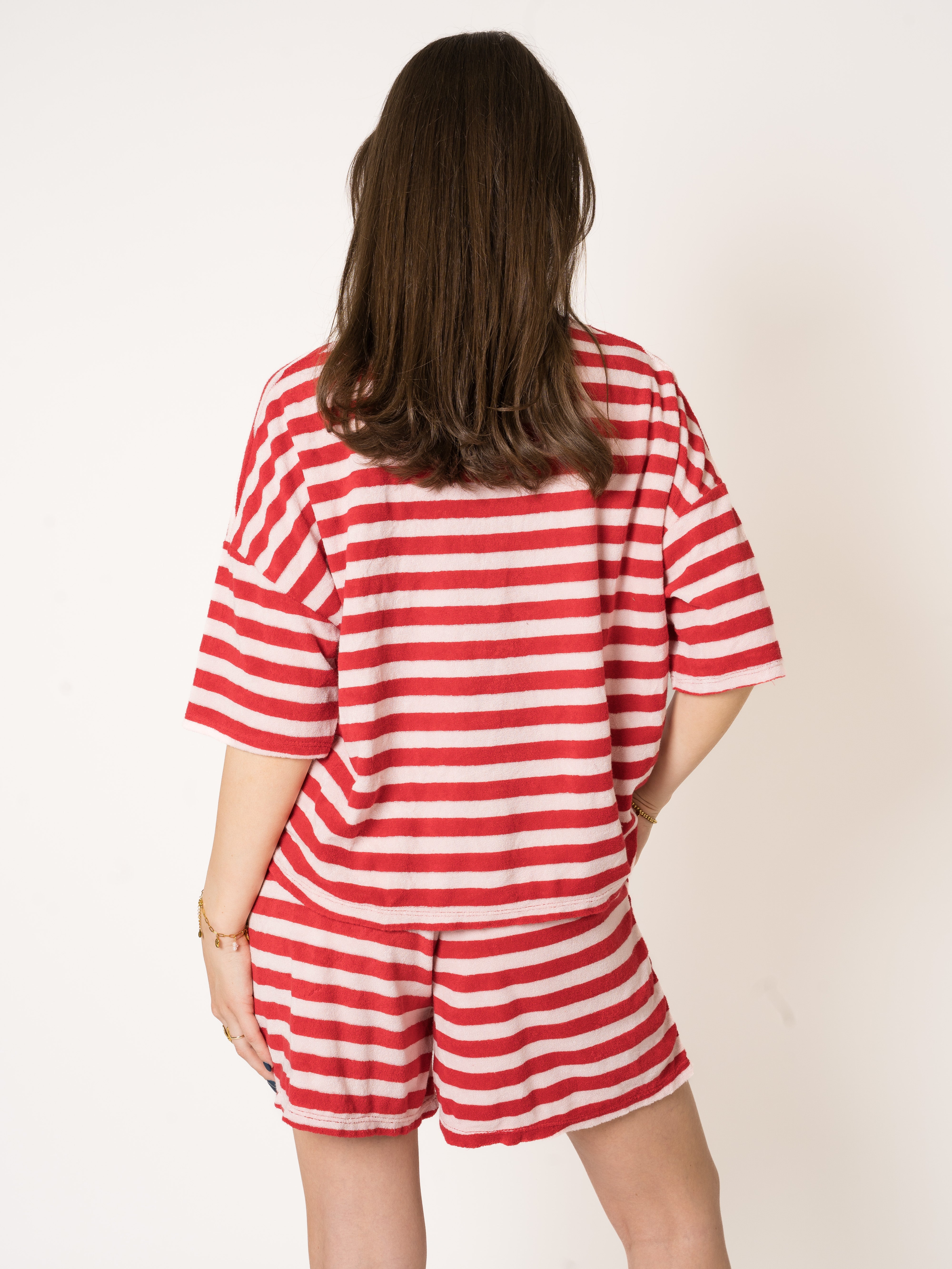 All Over Stripes Frottee Set