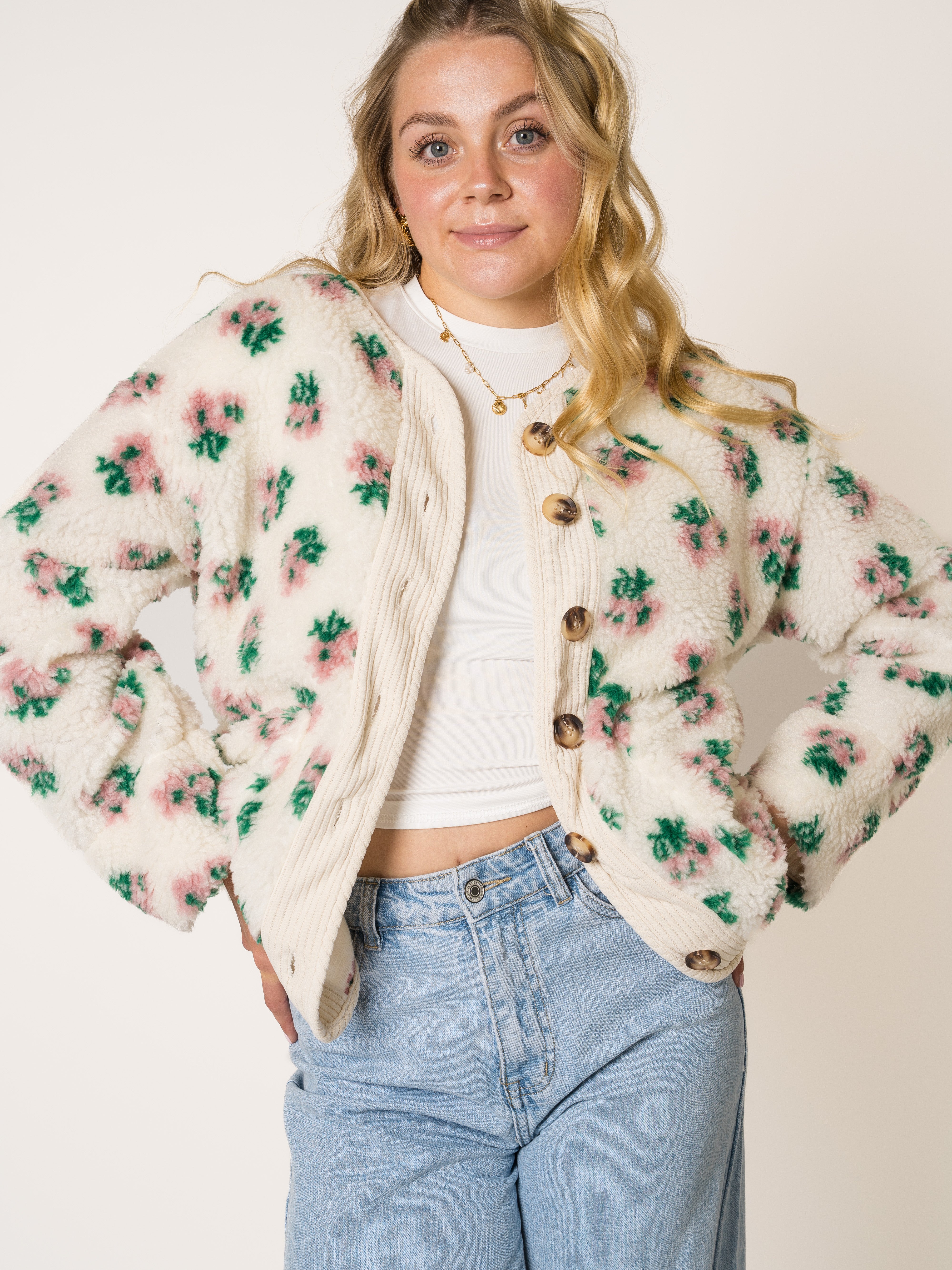 Teddyjacke Rosy