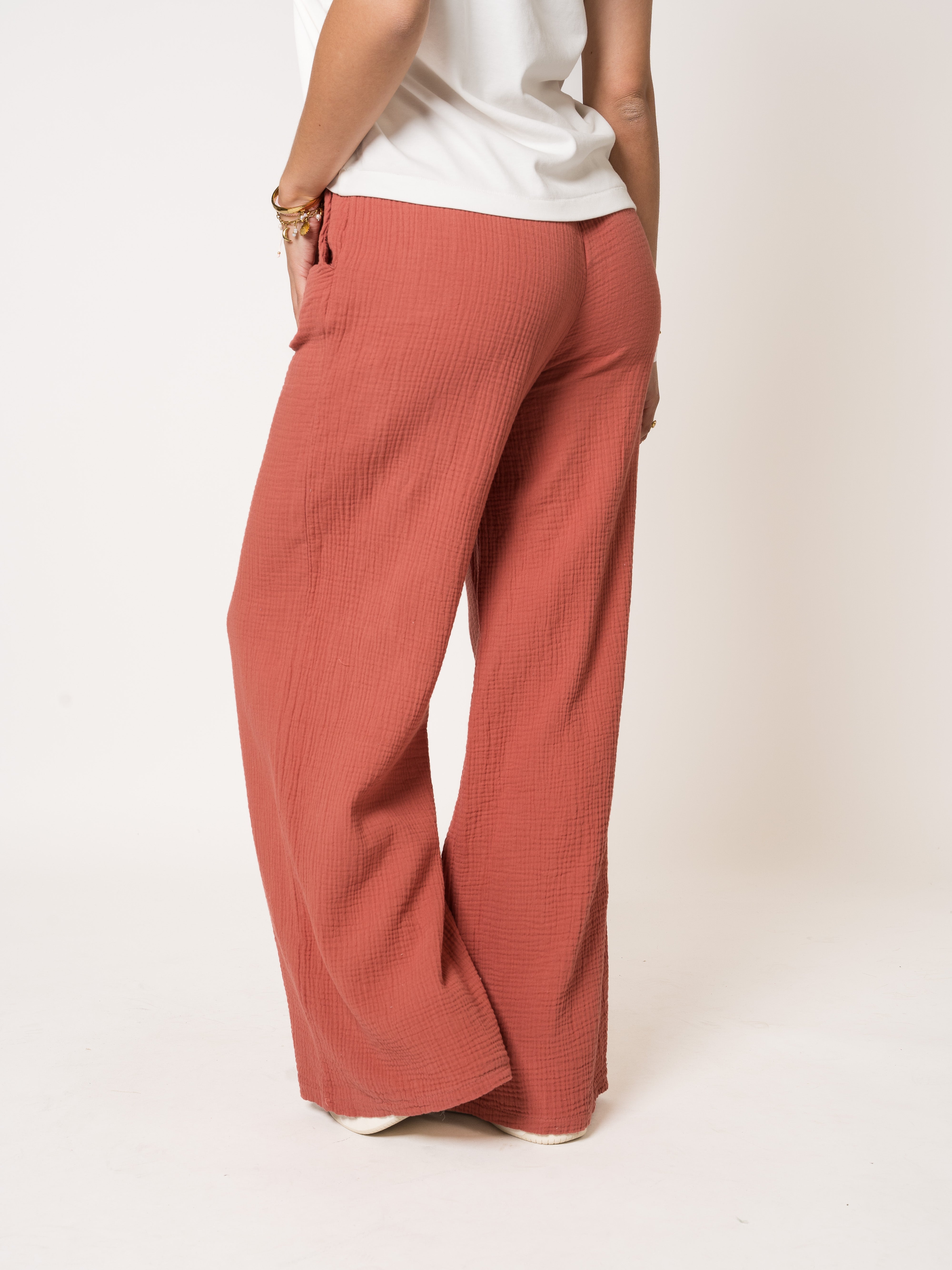 Musselinhose Wide