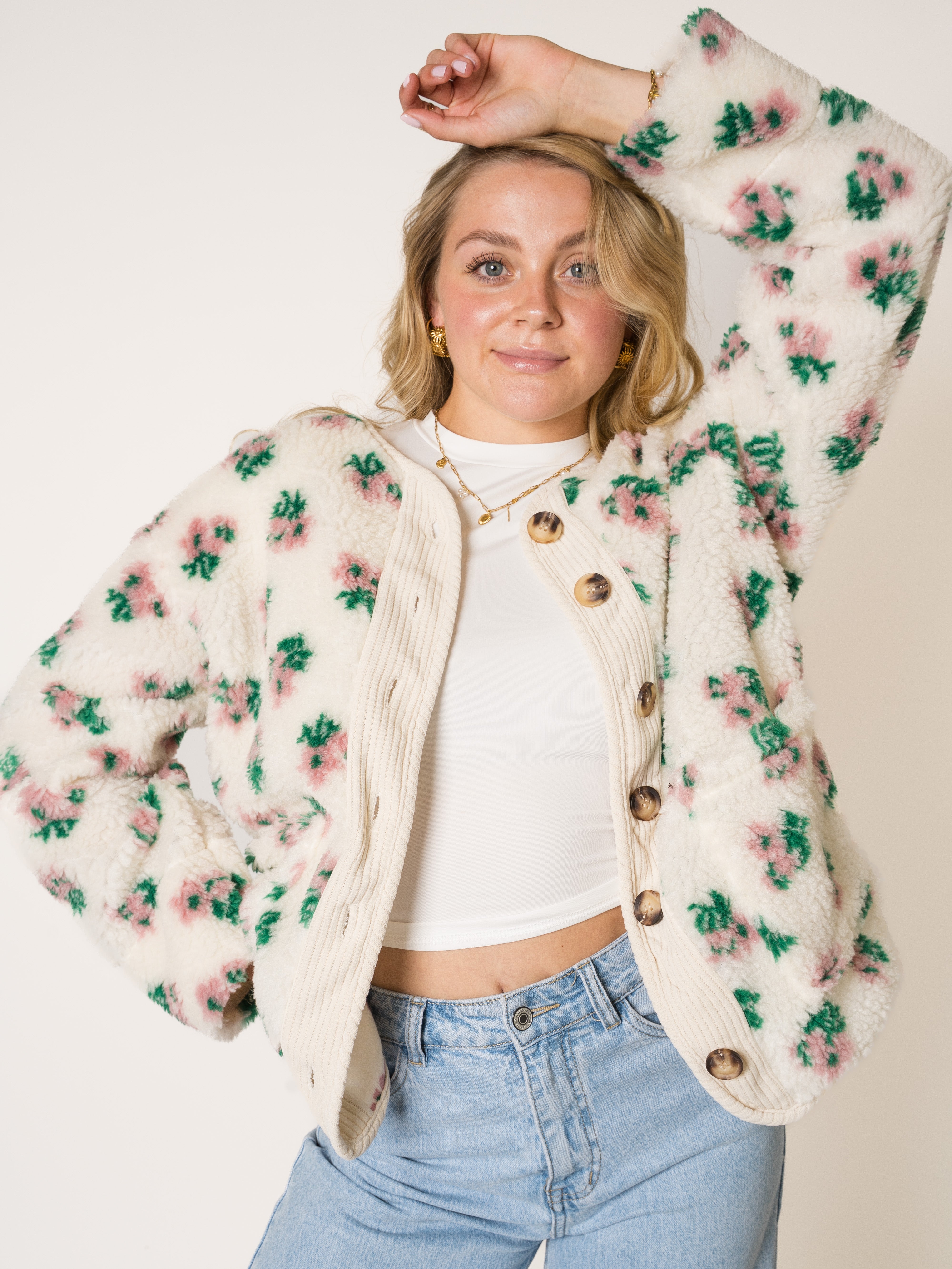 Teddyjacke Rosy