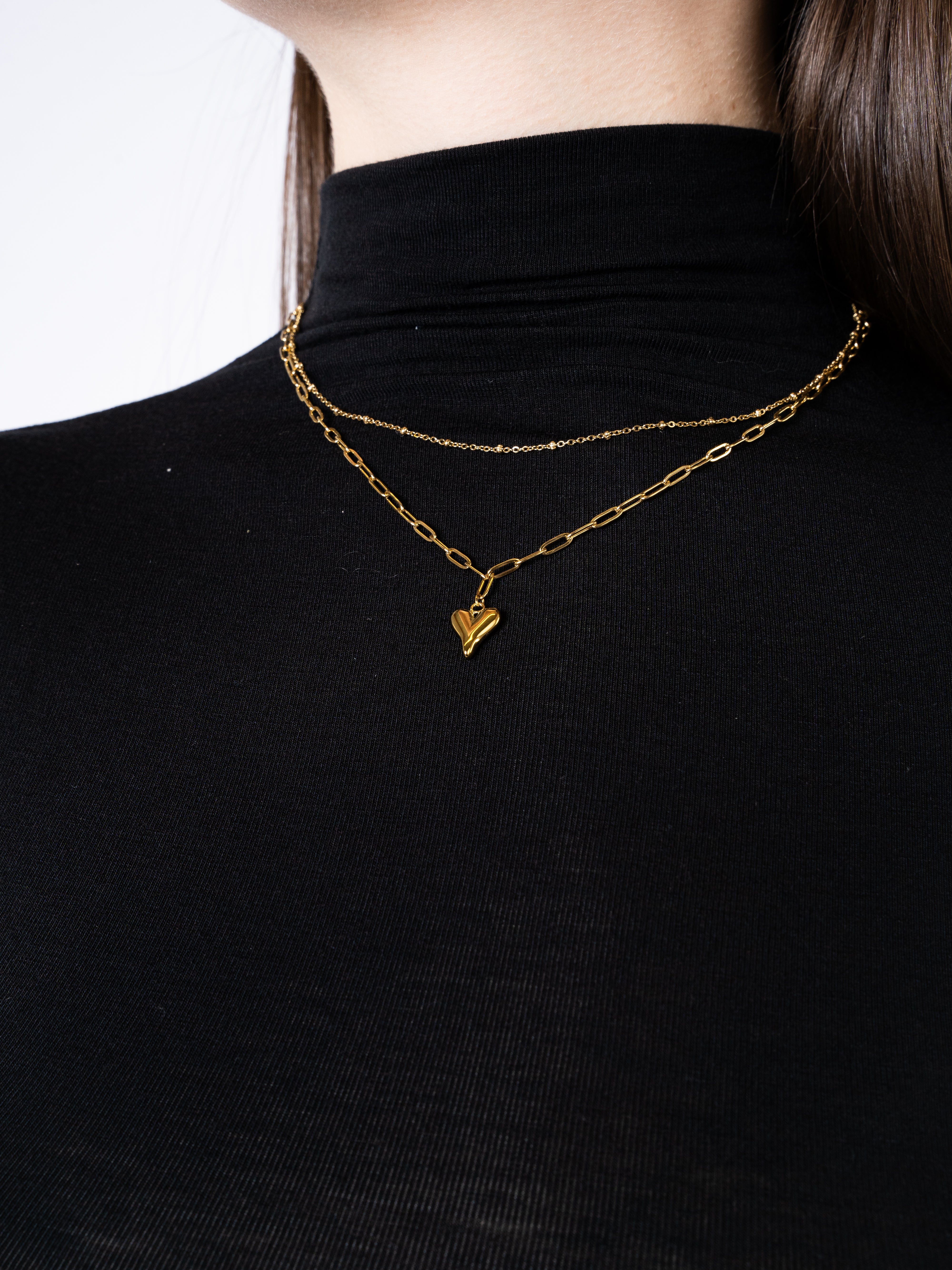 Herzensglanz Layered Necklace