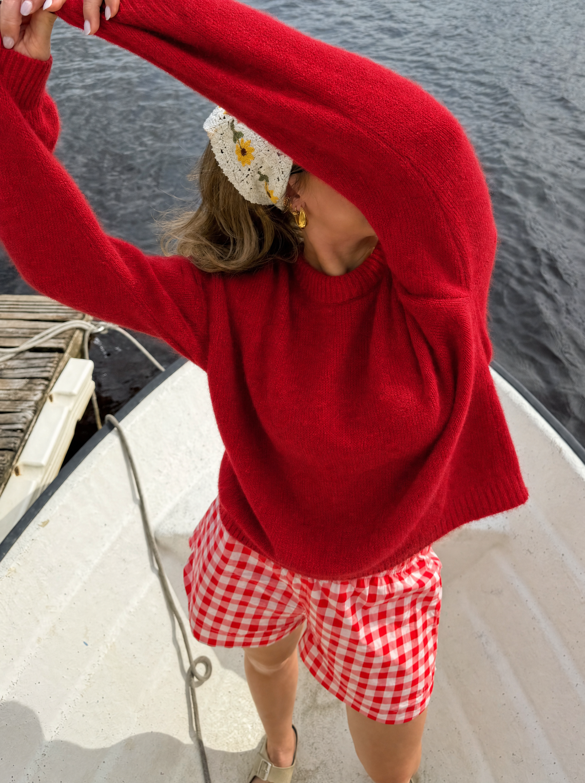 Strawberry Jam Knit Sweater