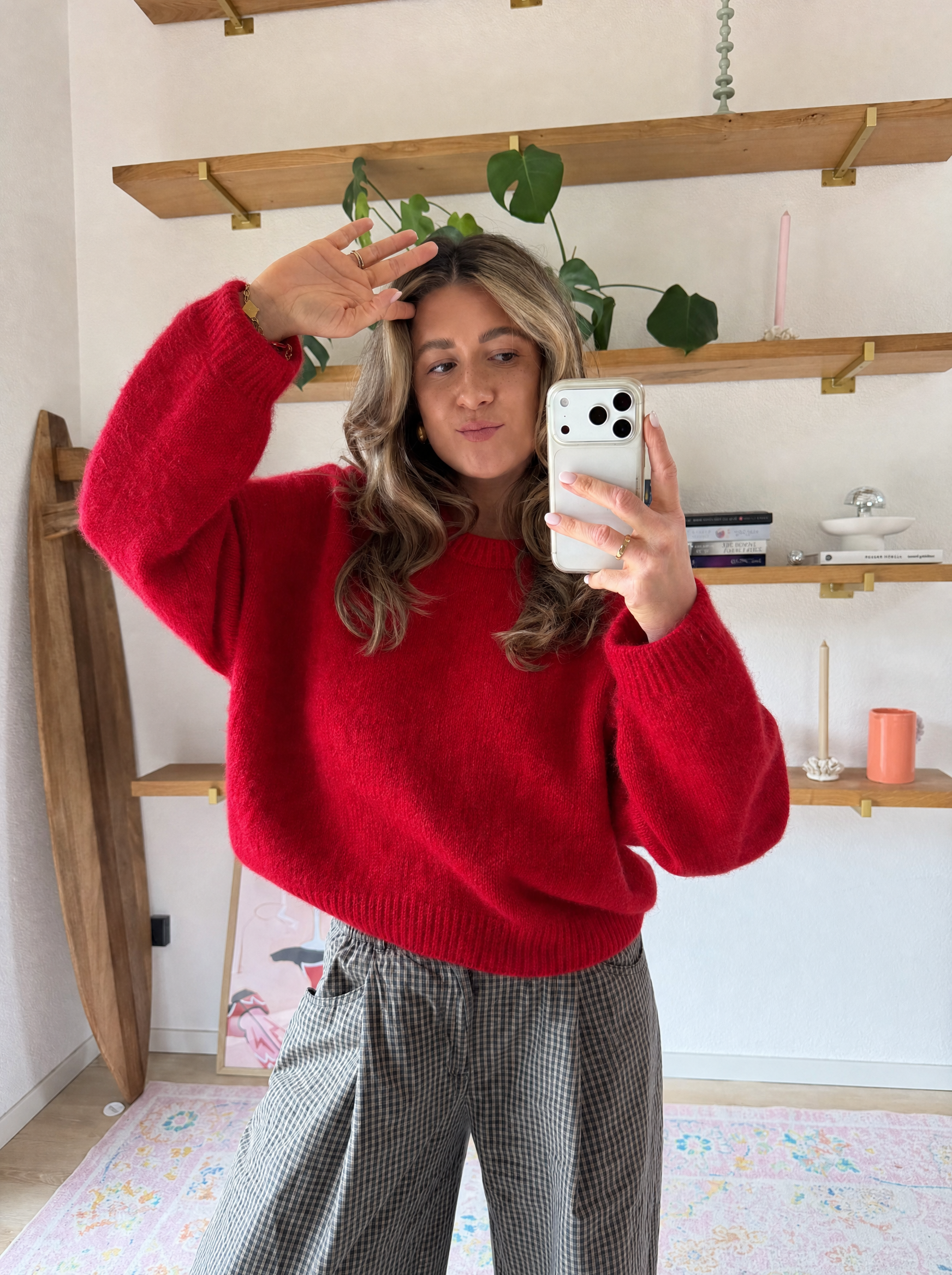 Strawberry Jam Knit Sweater