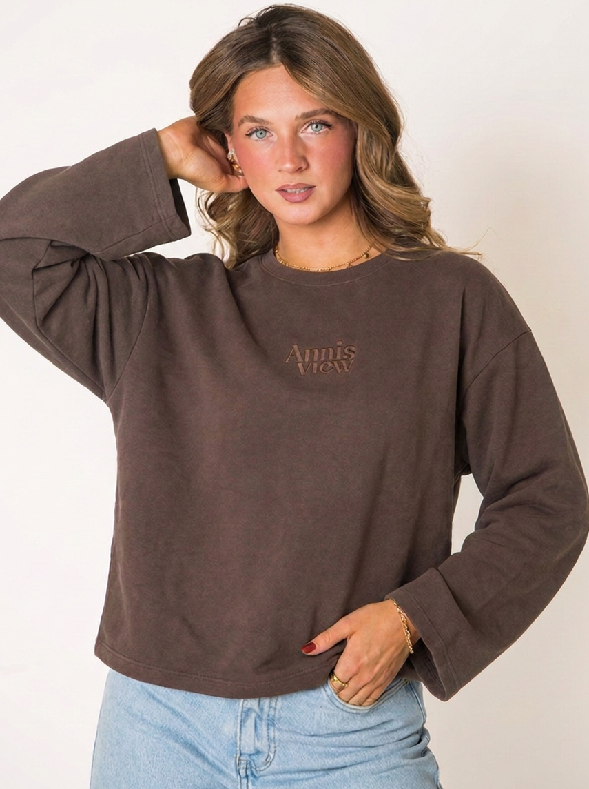 Oversized Longsleeve Chocolate COMING SOON