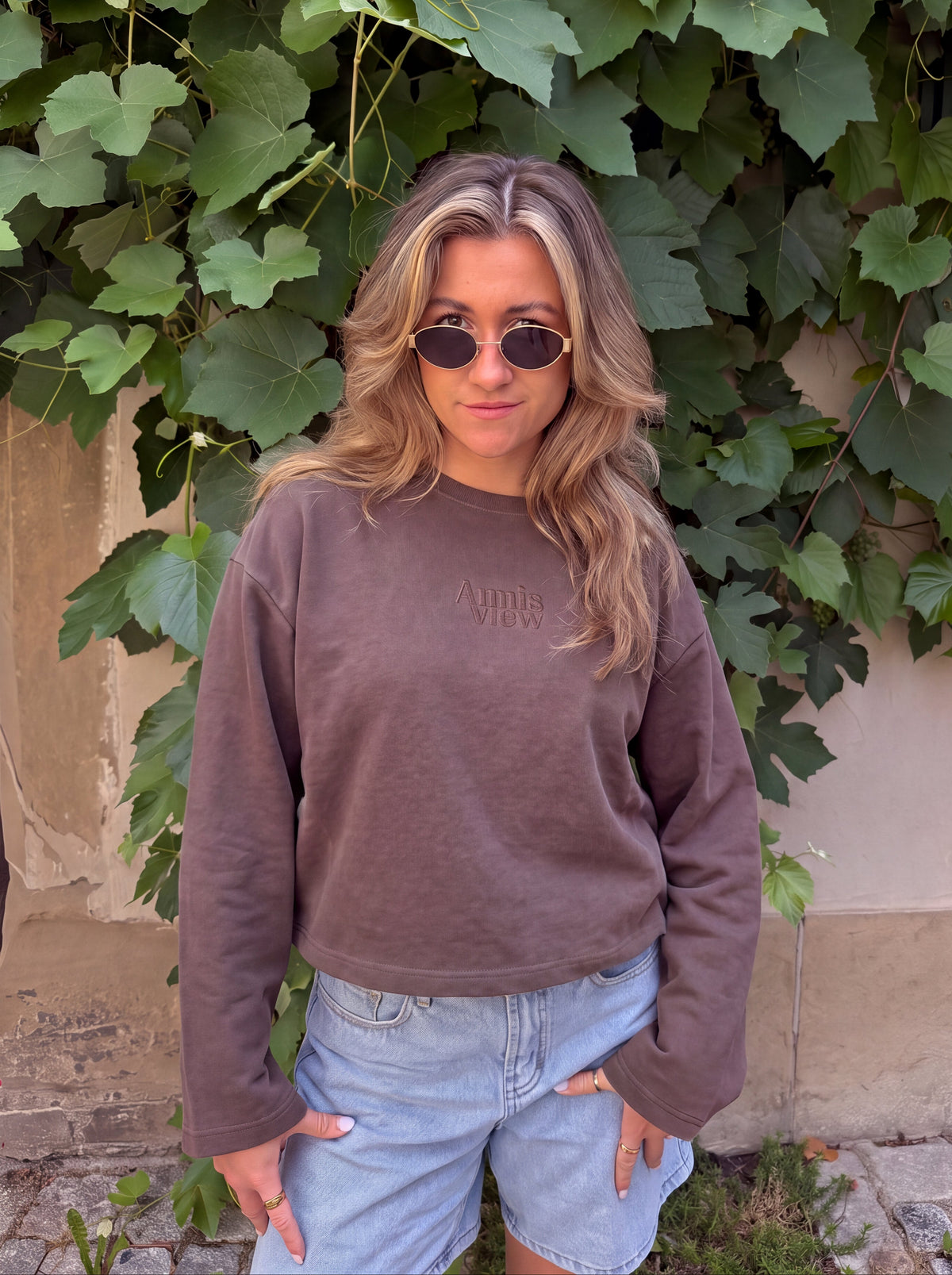 Oversized Longsleeve Chocolate