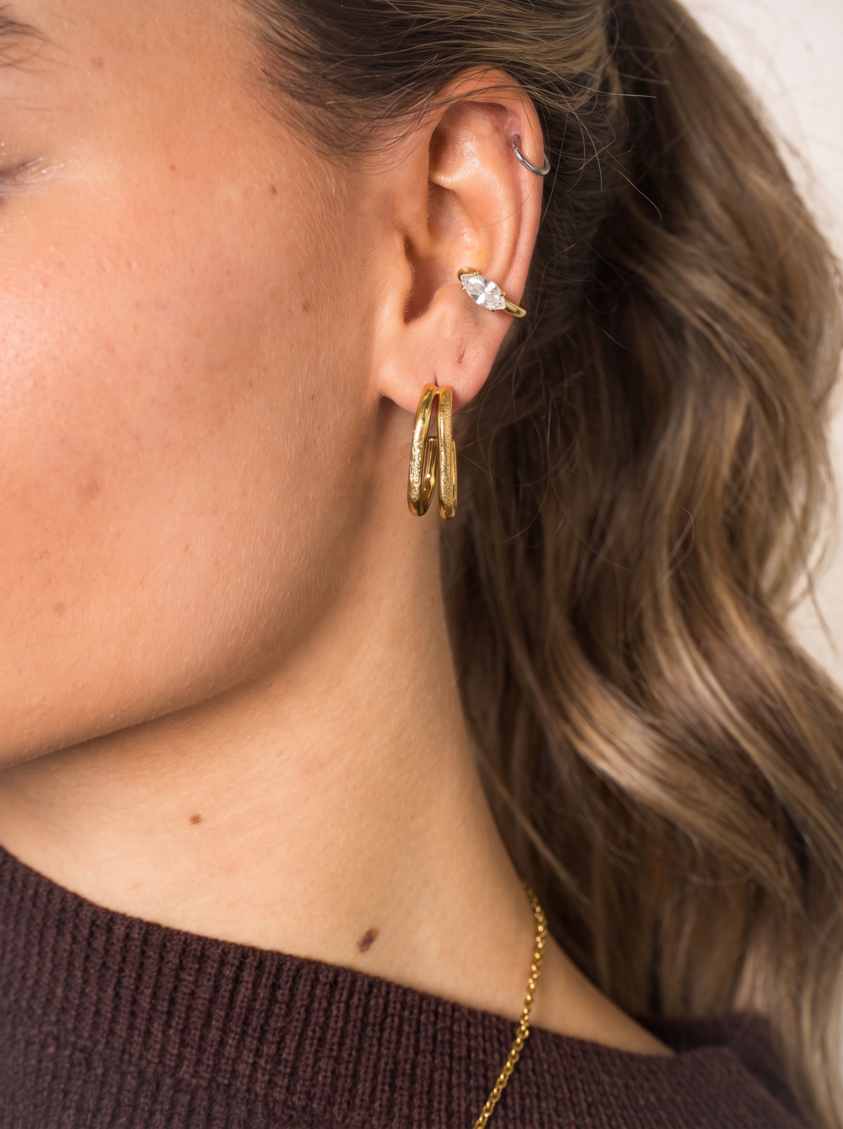 November Star Earcuff
