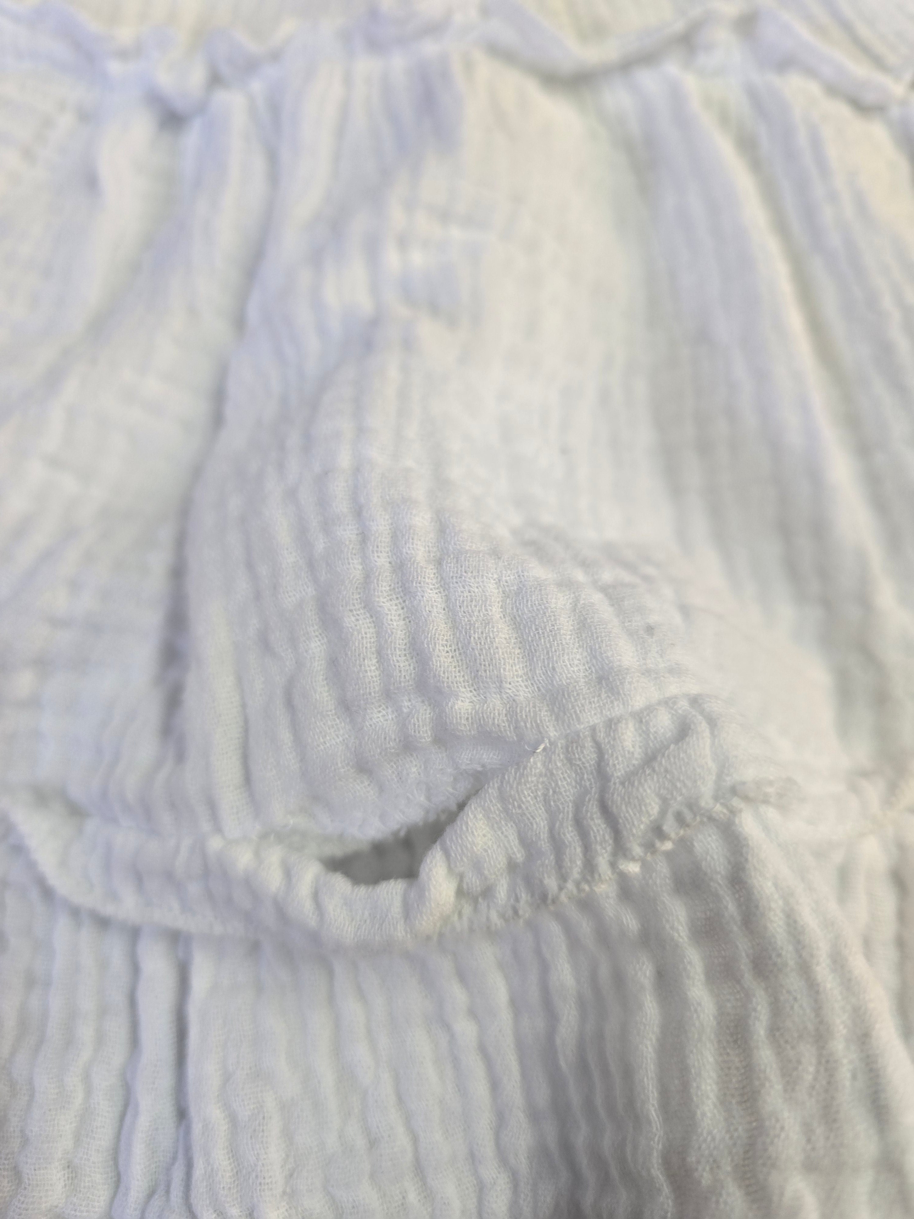 LUCKY DEAL 1936 Cotton Miniskirt - Weiß - vom Umtausch ausgeschlossen -