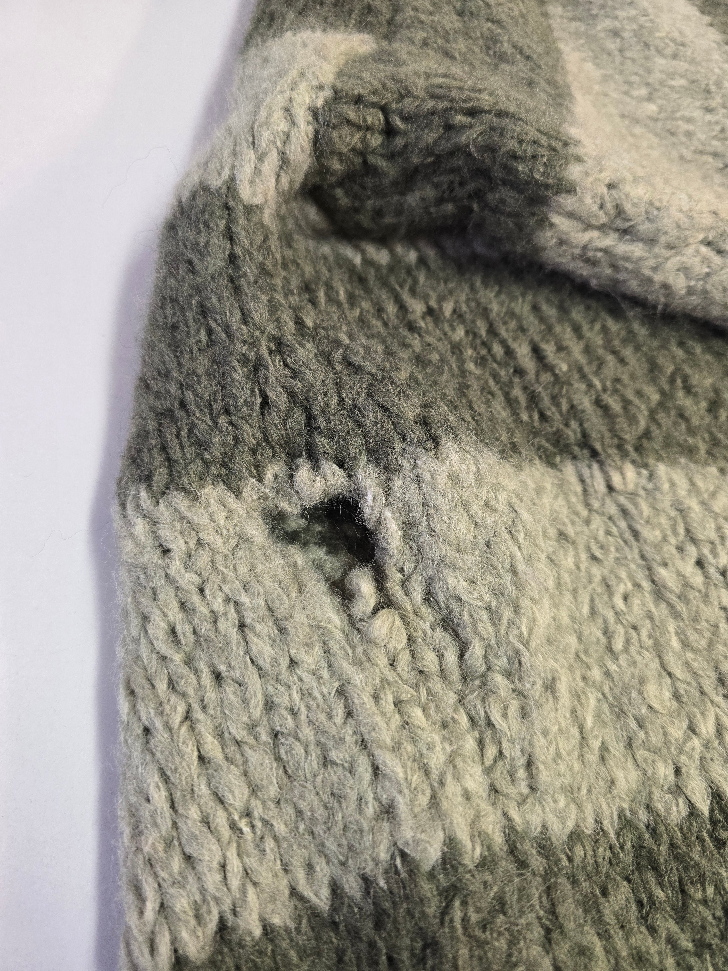 LUCKY DEAL 2009 Bold Stripe Knit Sweater - Grün - vom Umtausch ausgeschlossen -