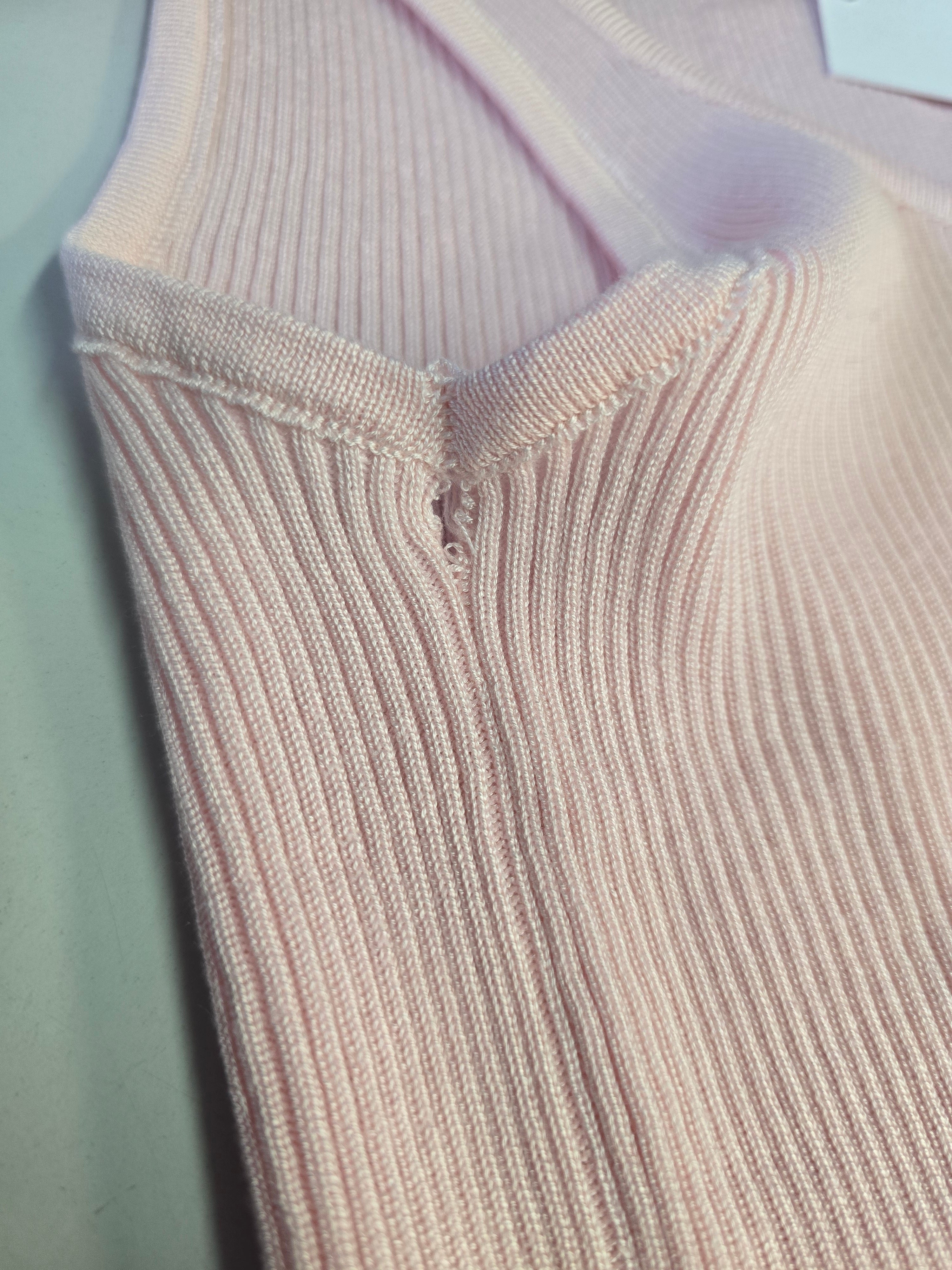 LUCKY DEAL 2249 Soft Ribbed Tanktop - Hellrosa - vom Umtausch ausgeschlossen -
