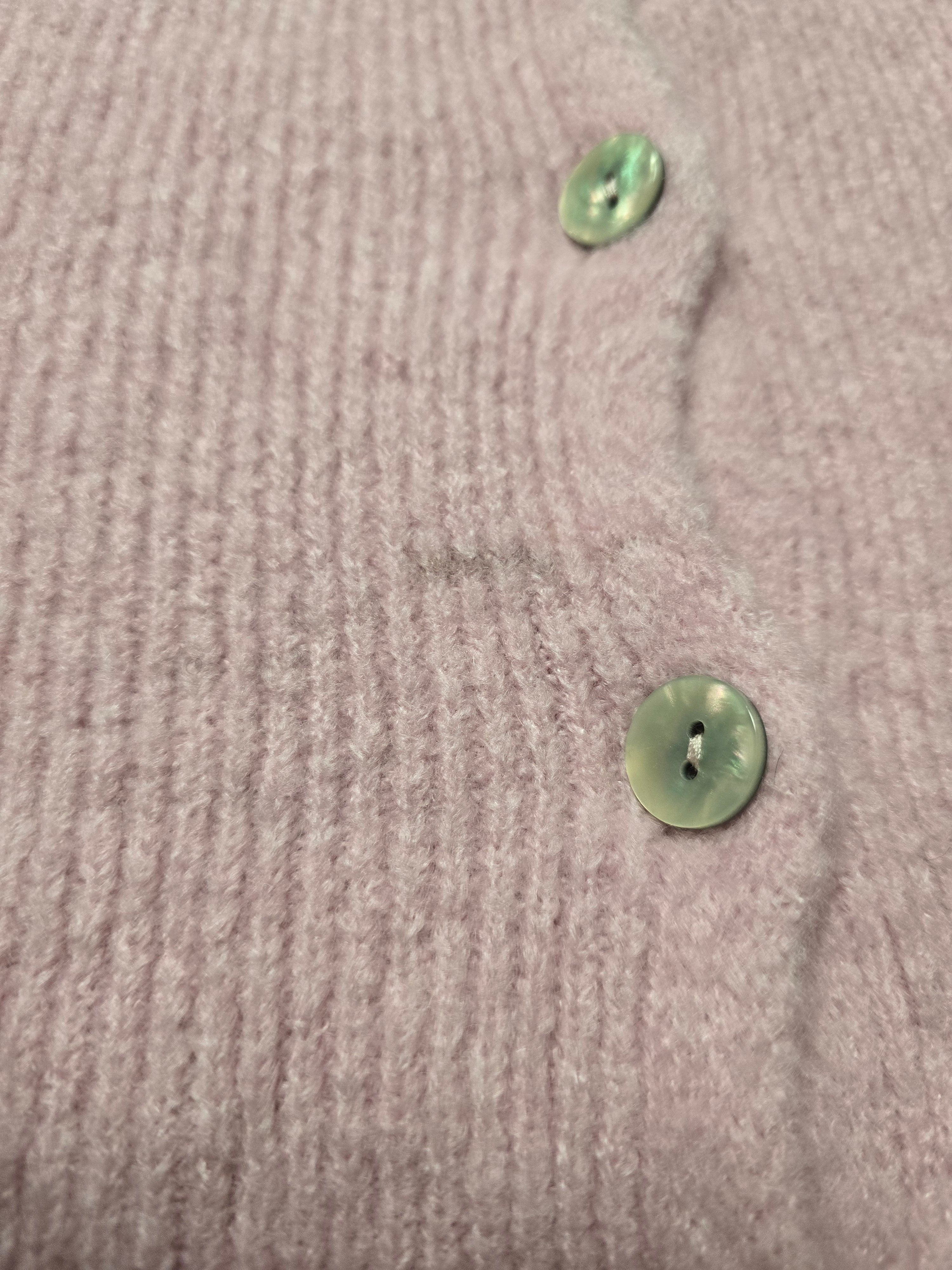 LUCKY DEAL 2138 Sunday Brunch Kurzarm Strickweste - Rosa - vom Umtausch ausgeschlossen -