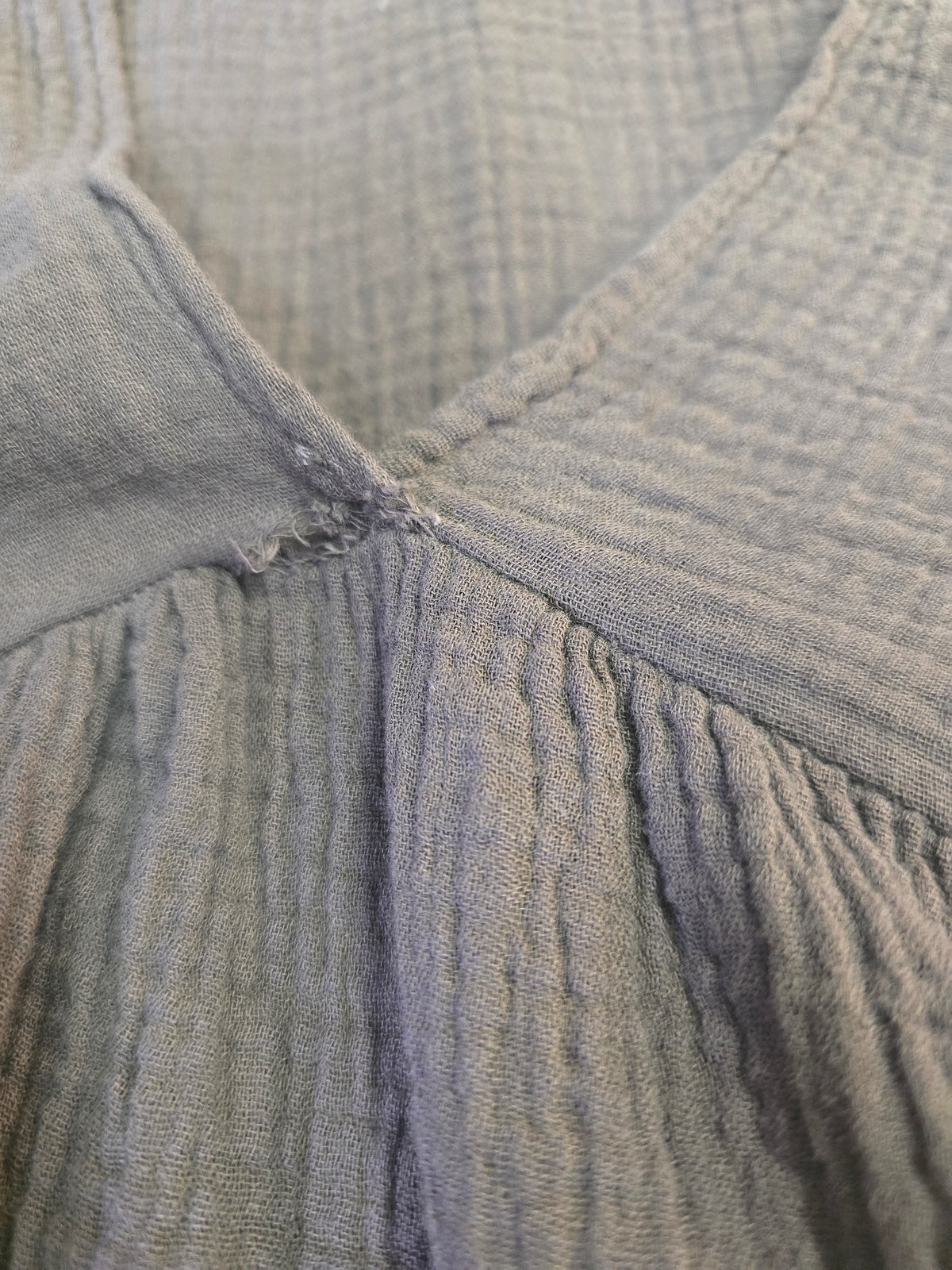 LUCKY DEAL 2355 Musselin Maxikleid Wilma - Braun - vom Umtausch ausgeschlossen -