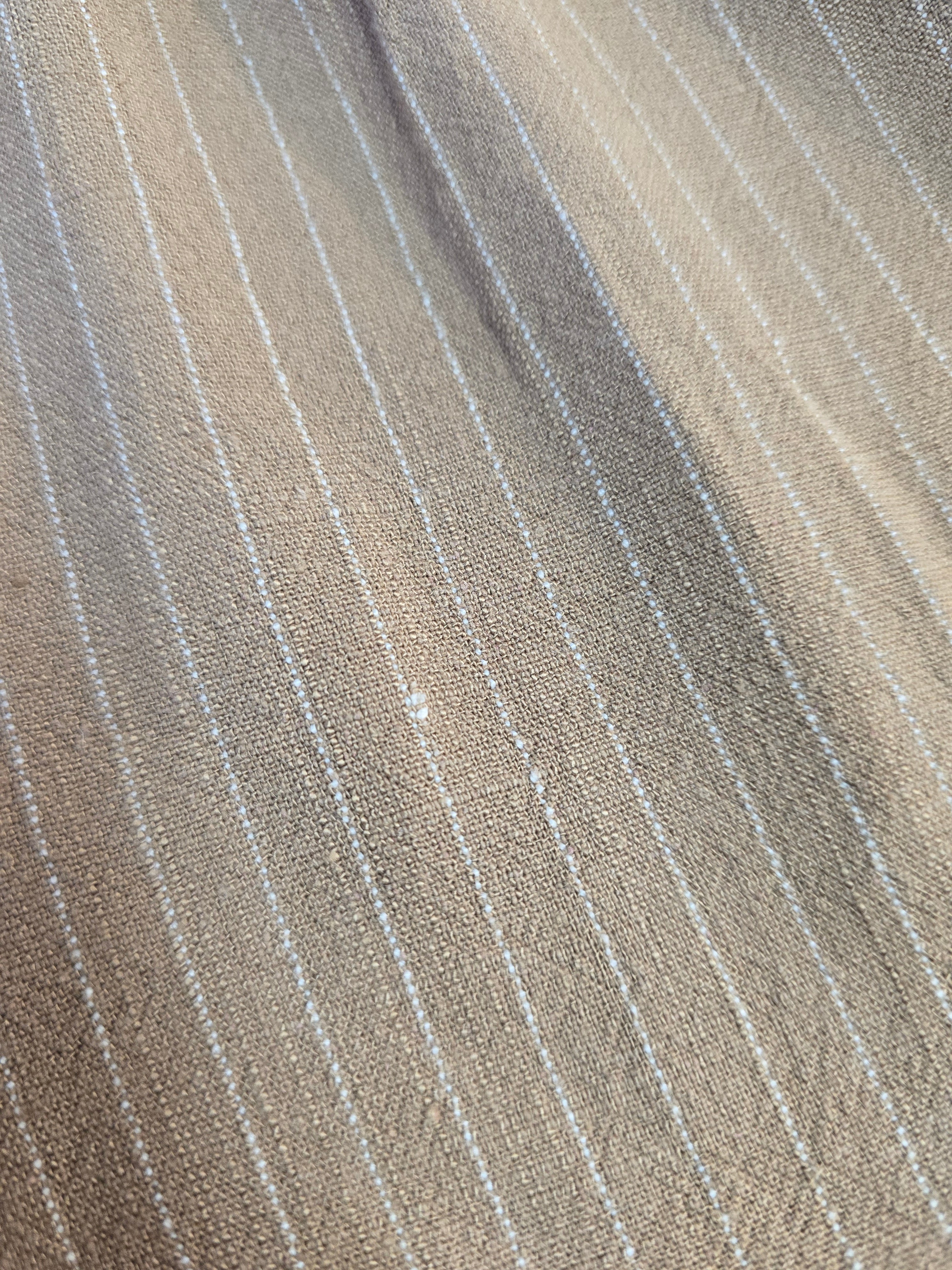 LUCKY DEAL 1708 All Stripes Linen Set - Mocca - vom Umtausch ausgeschlossen -