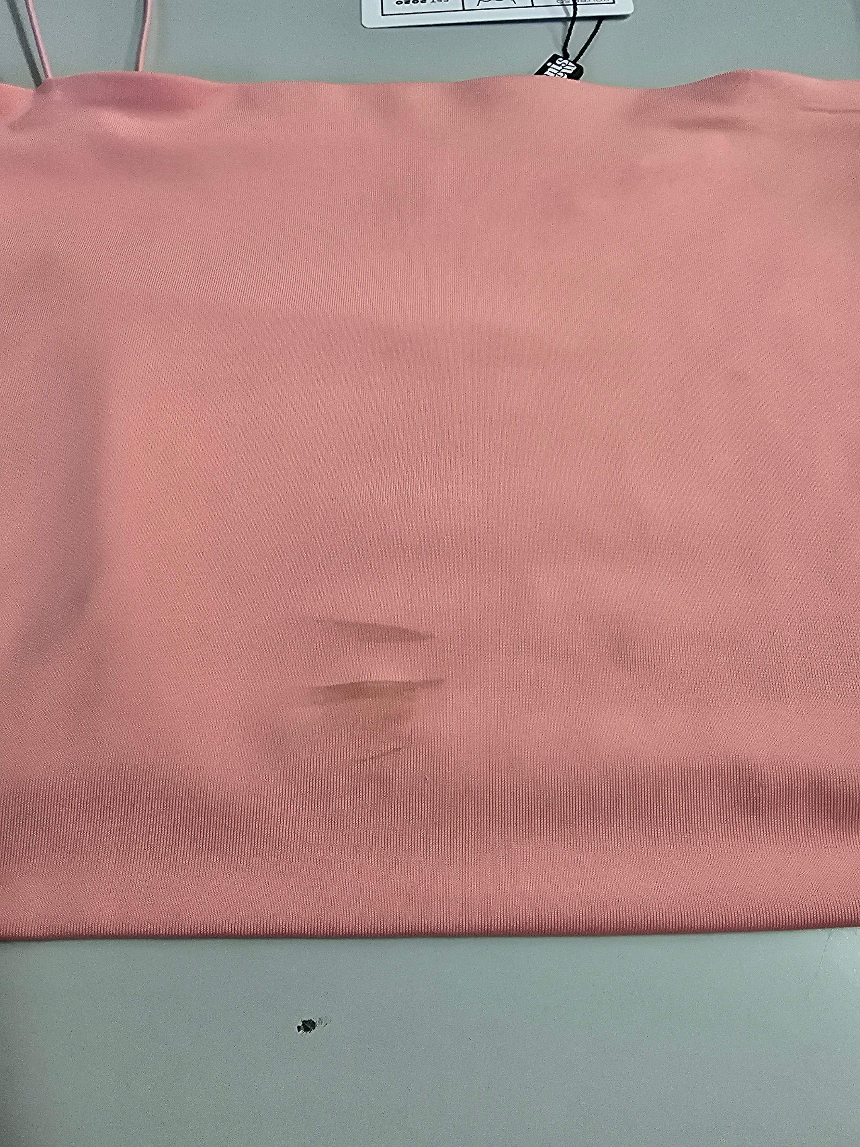 LUCKY DEAL 1262 Seamless Crop Top - Peach - vom Umtausch ausgeschlossen -