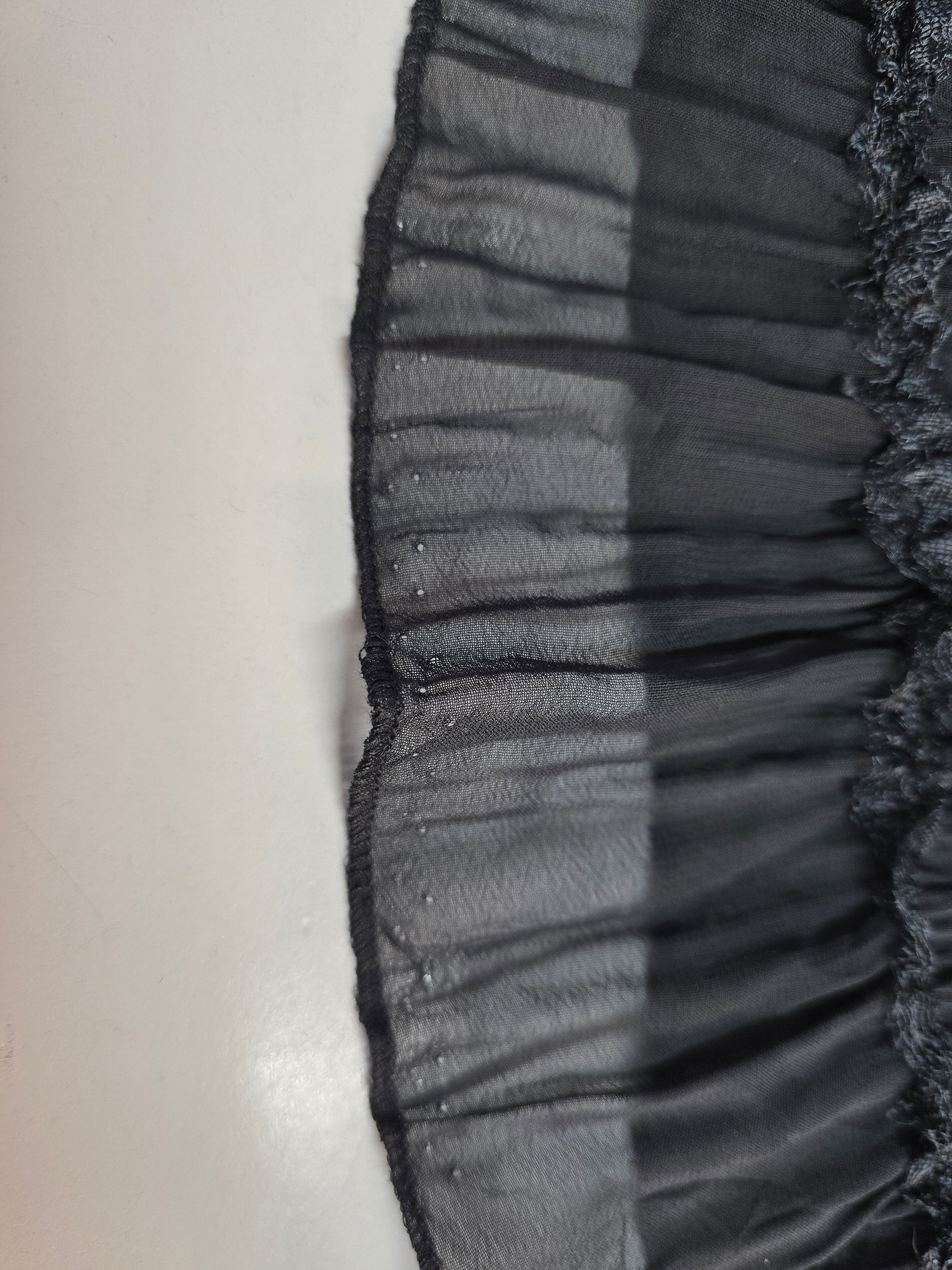 LUCKY DEAL 1988 Dreamtide Ruffle Maxi Skirt - Schwarz - vom Umtausch ausgeschlossen -