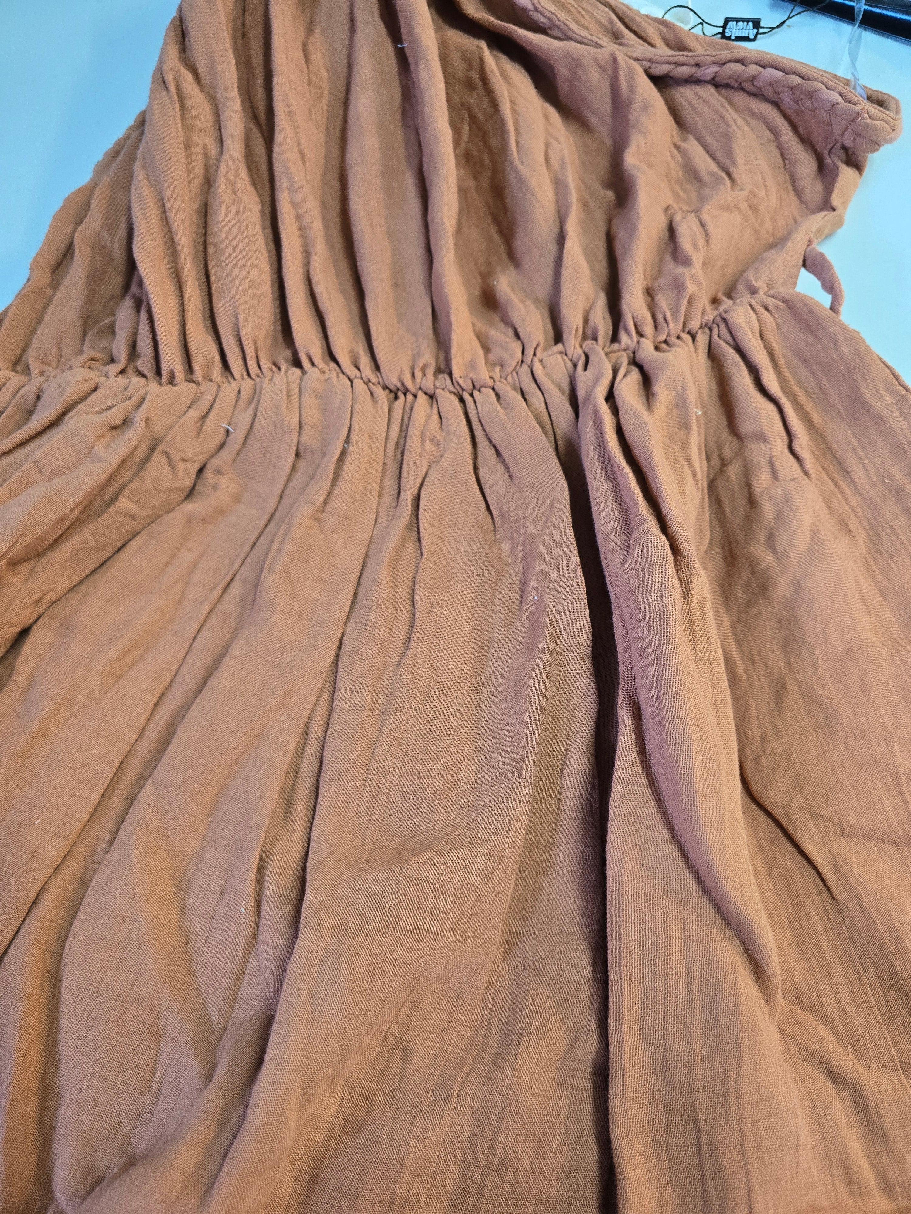 LUCKY DEAL 1942 Tuscany Summer One Shoulder Maxi - Rostrot - vom Umtausch ausgeschlossen -