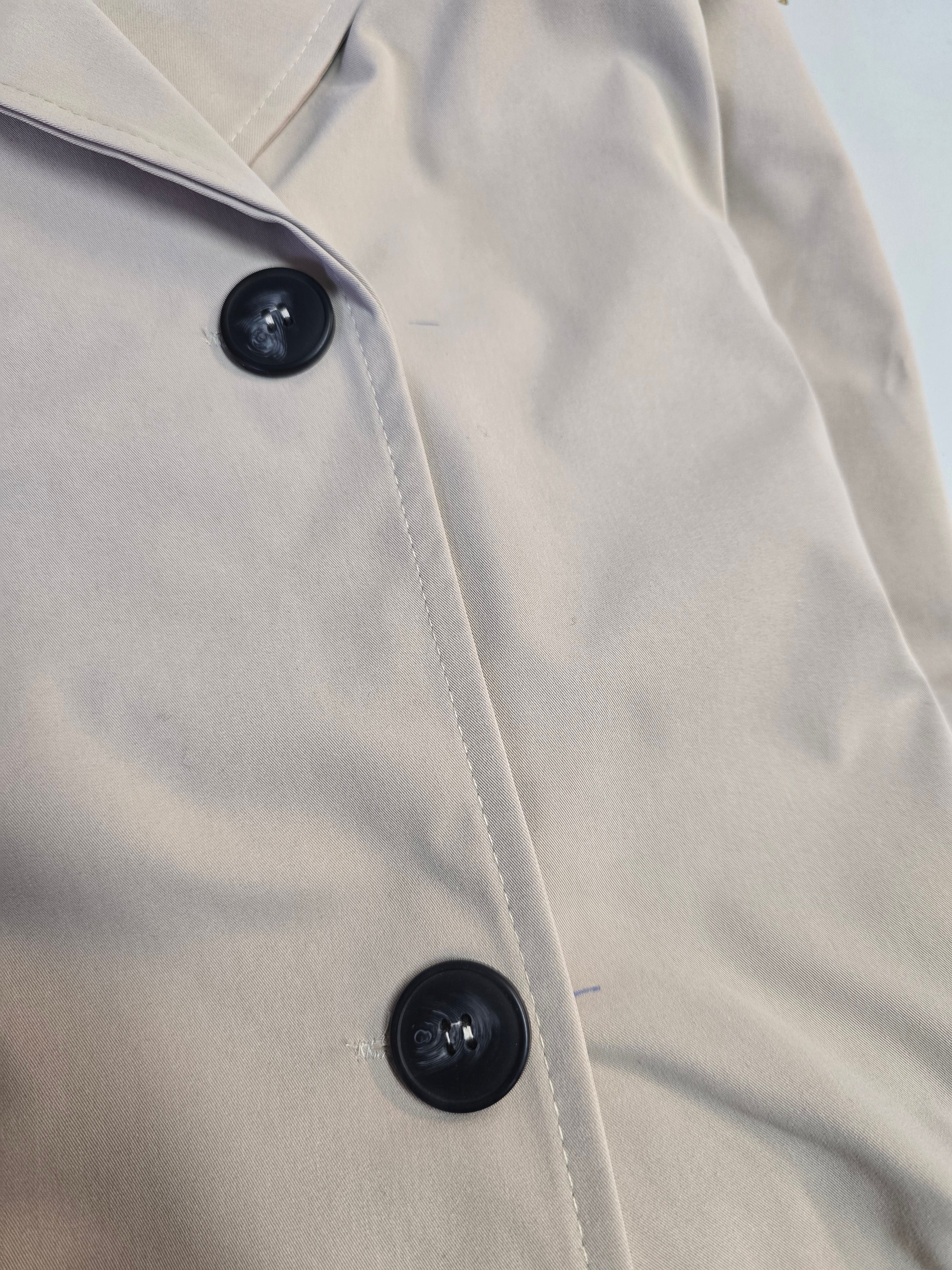 LUCKY DEAL 1982 City Stroll Long Trenchcoat - Beige - vom Umtausch ausgeschlossen -