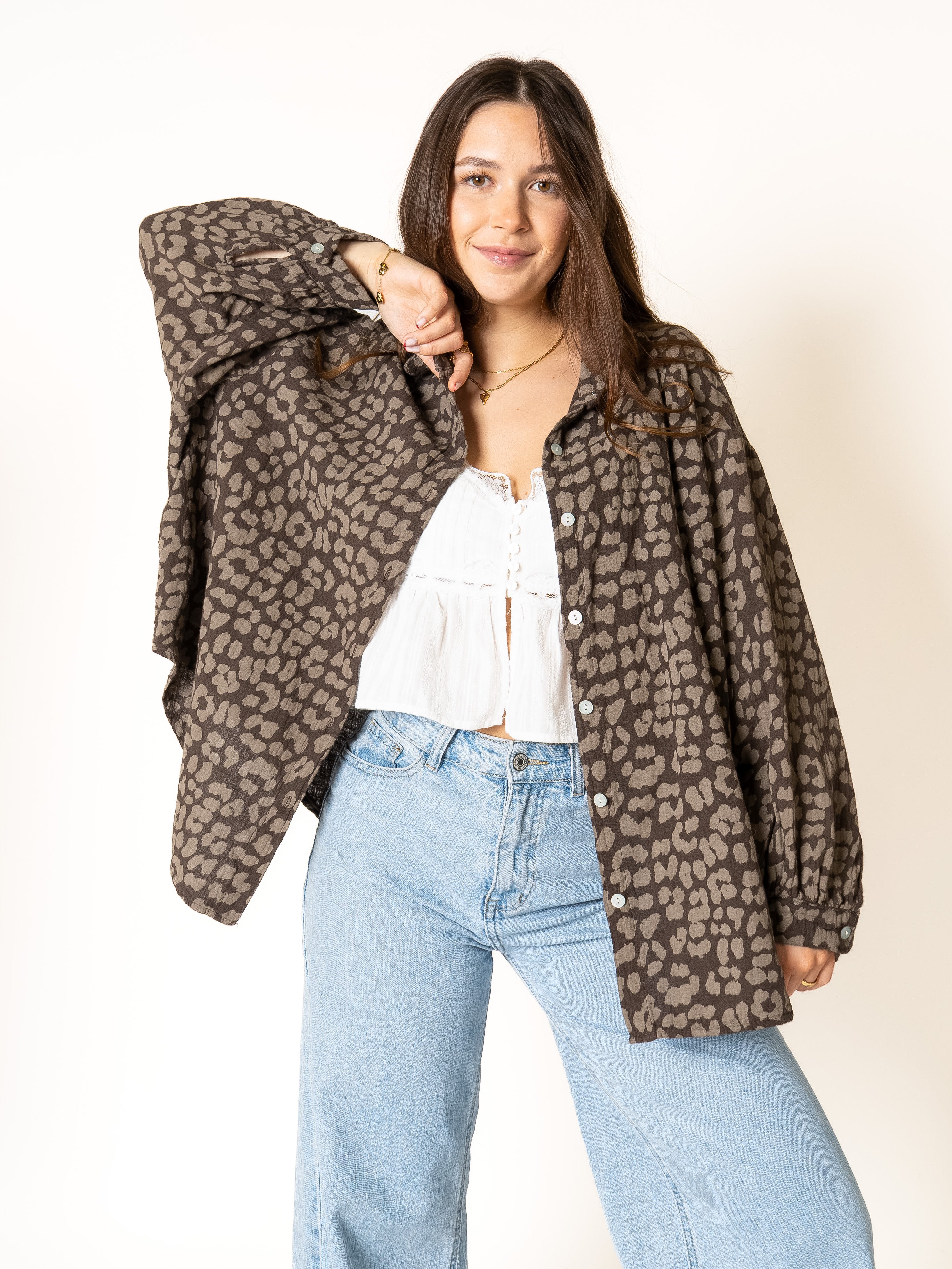 Musselin Bluse Wild Ones