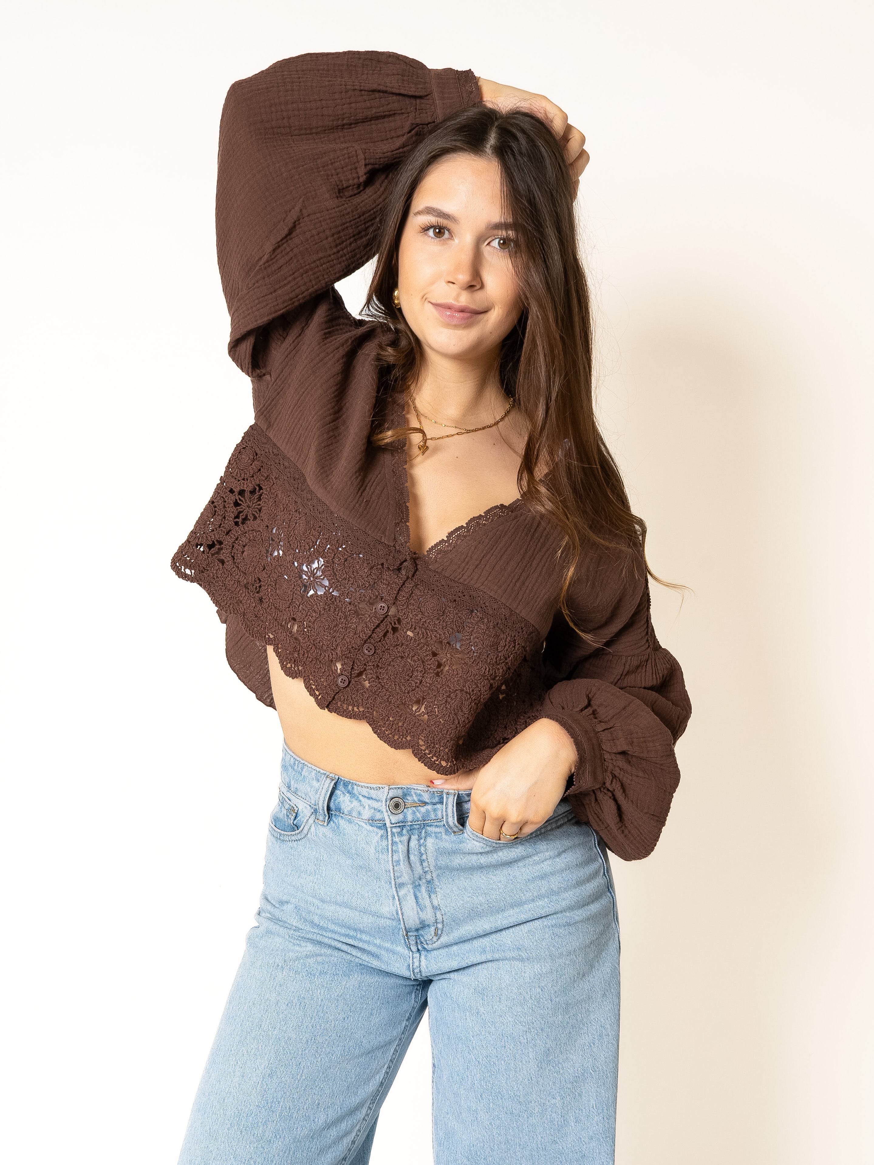 Vitamin Sea Cotton Bluse