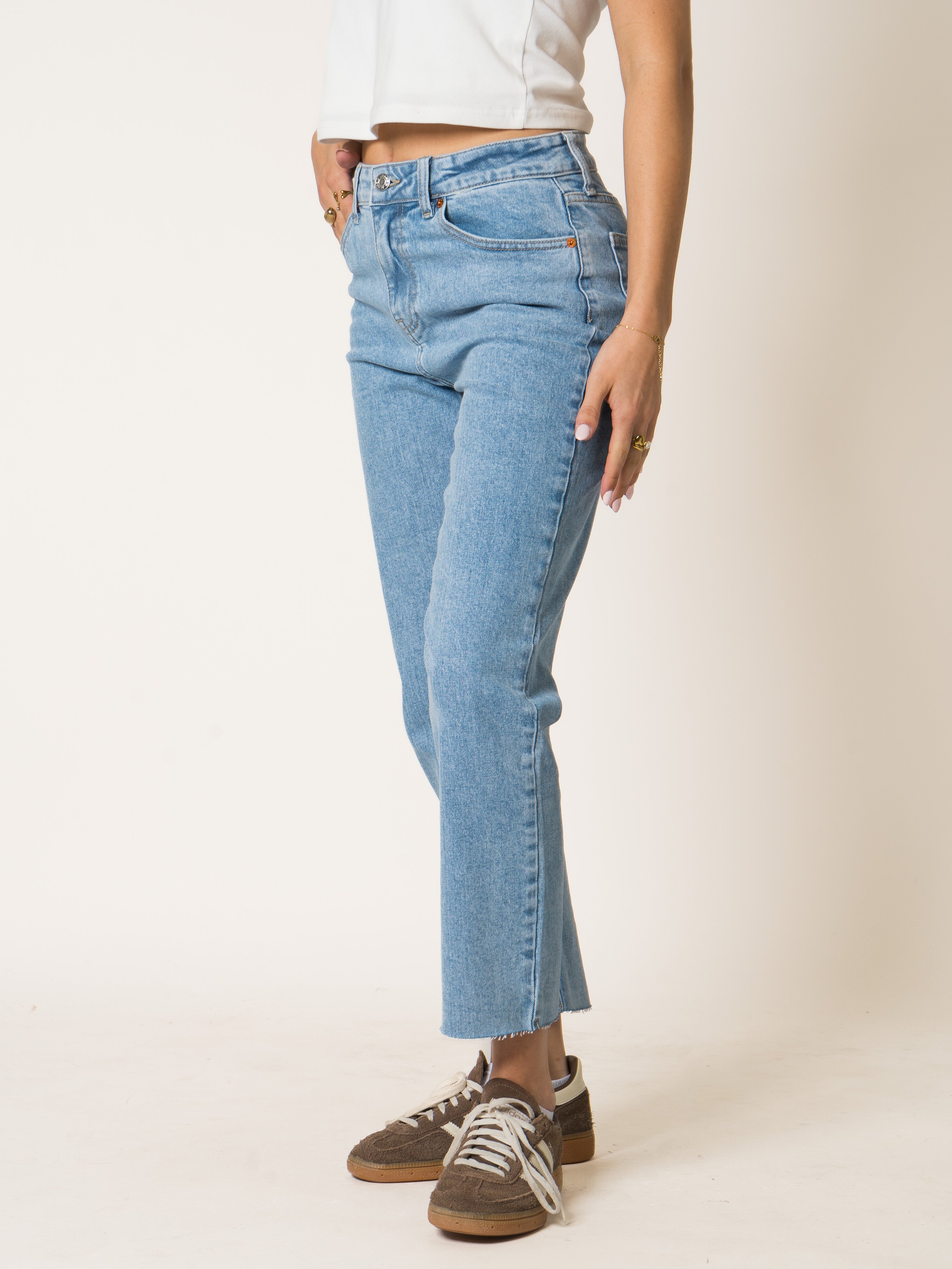 Blueberry Mom Fit Jeans